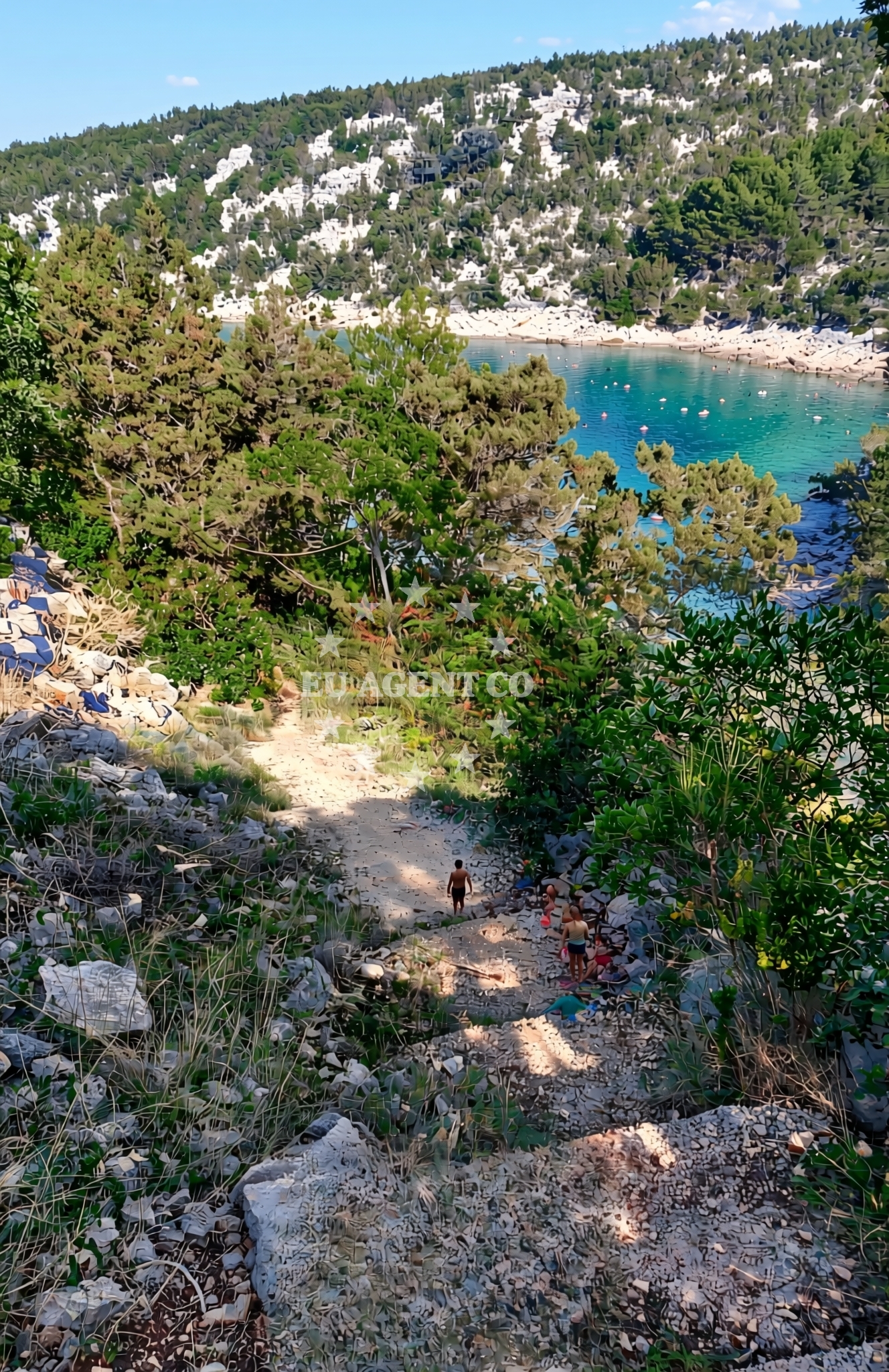 Additional view of Kljušna, Zastražišće (Hvar) Beach in Kljušna