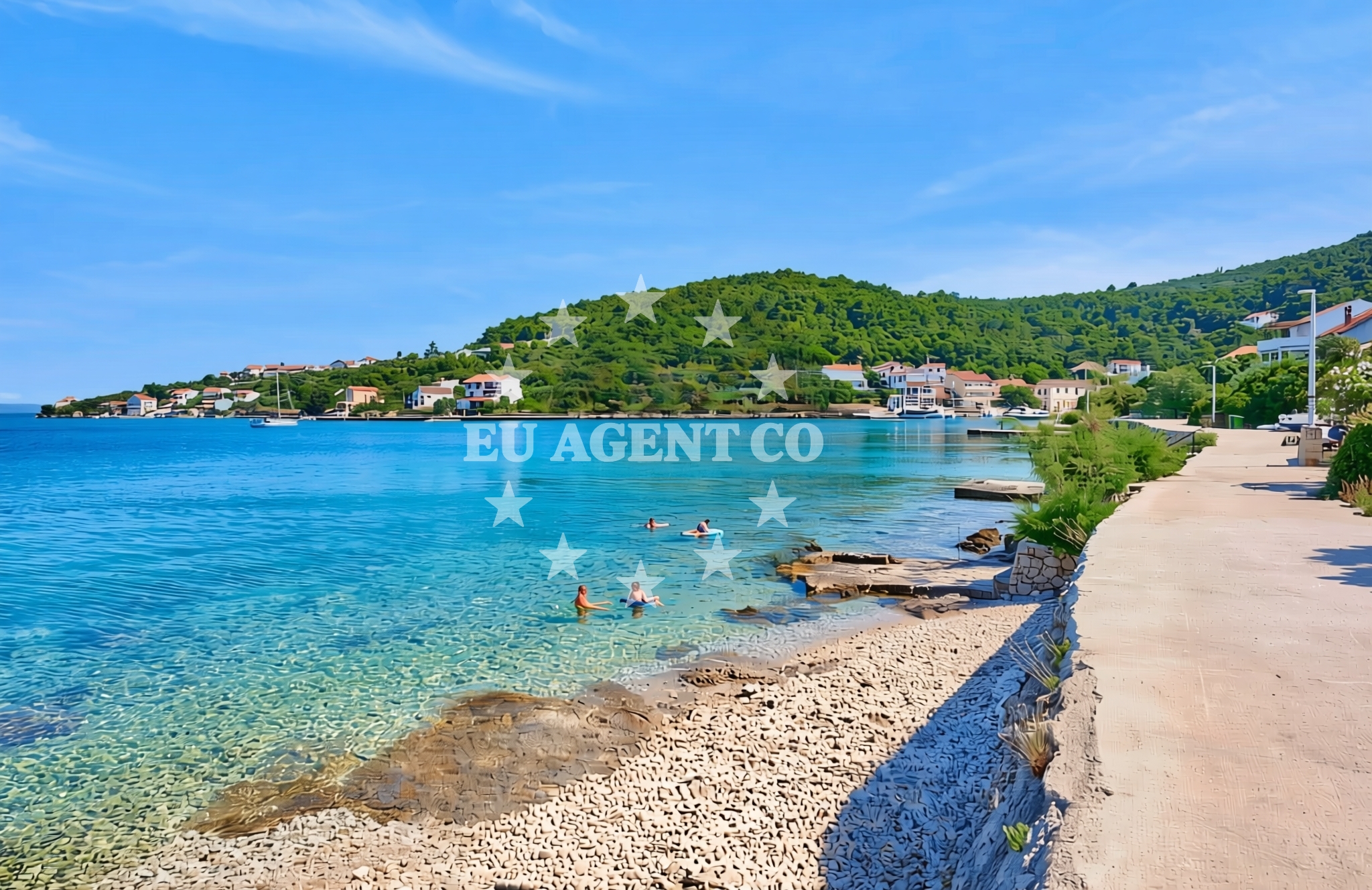 Additional view of Knež sjever, Mali Iž (Iž) Beach in Knež sjever