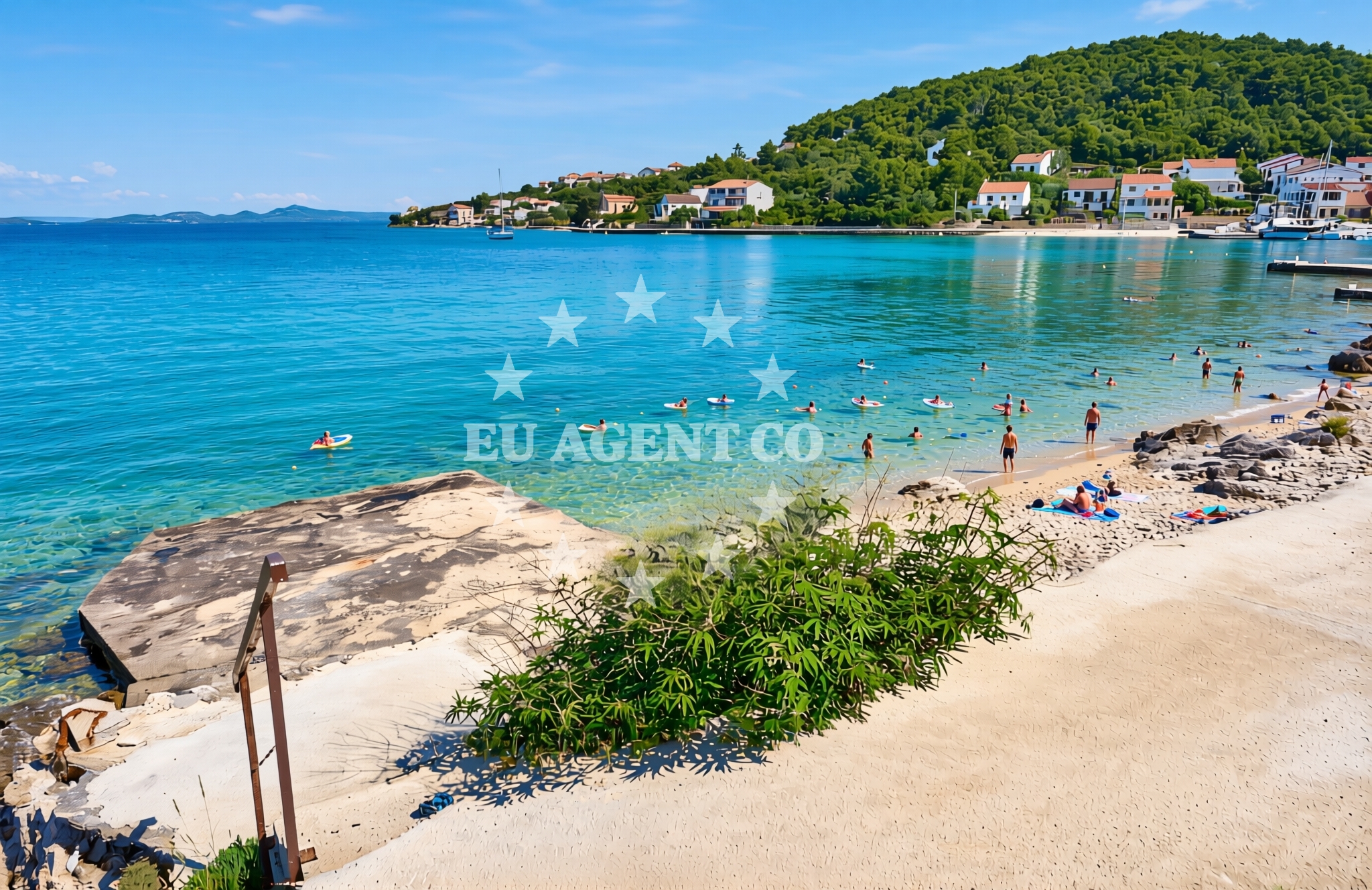 Additional view of Knež sjever, Mali Iž (Iž) Beach in Knež sjever