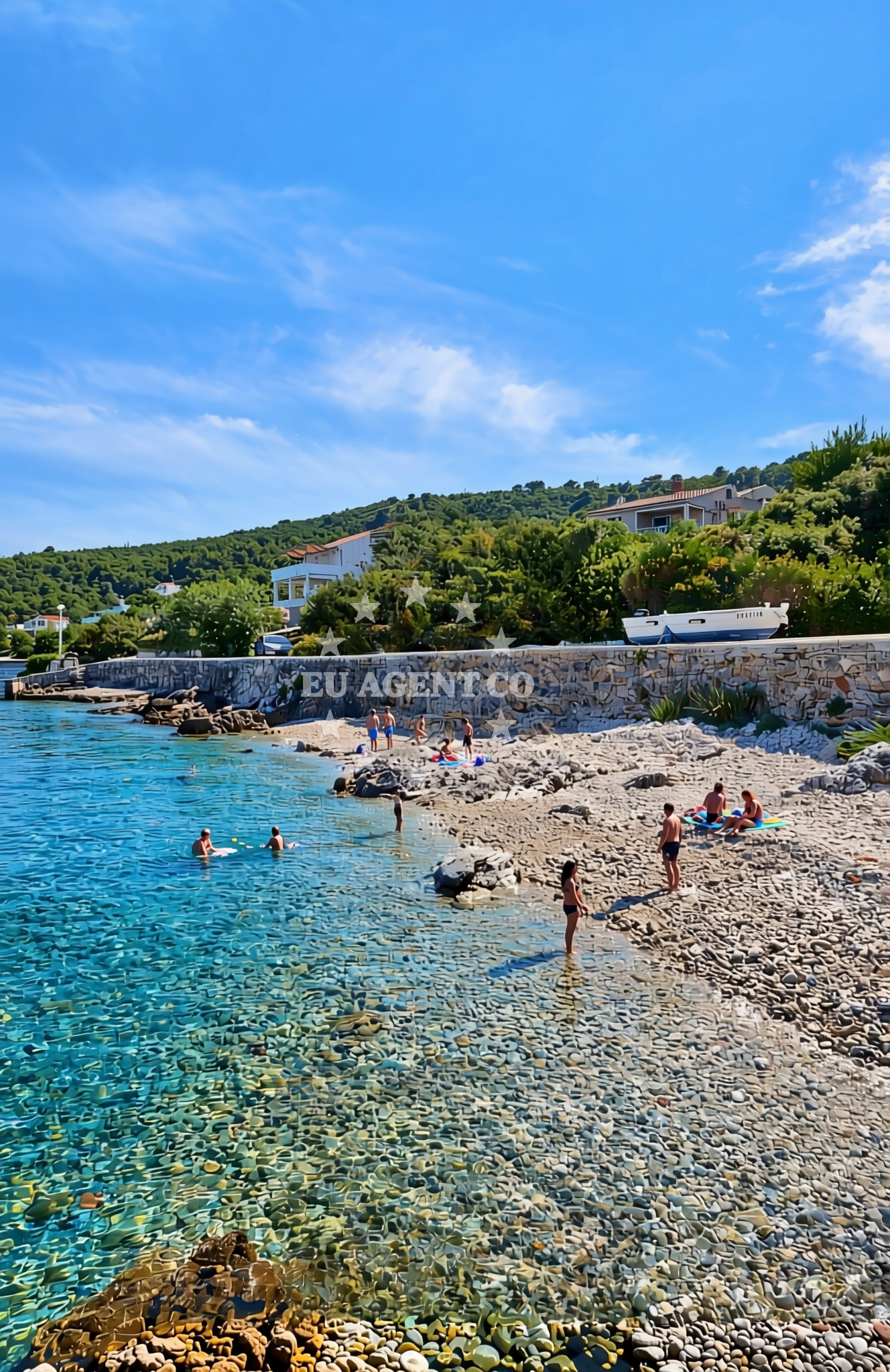 Additional view of Knež sjever, Mali Iž (Iž) Beach in Knež sjever