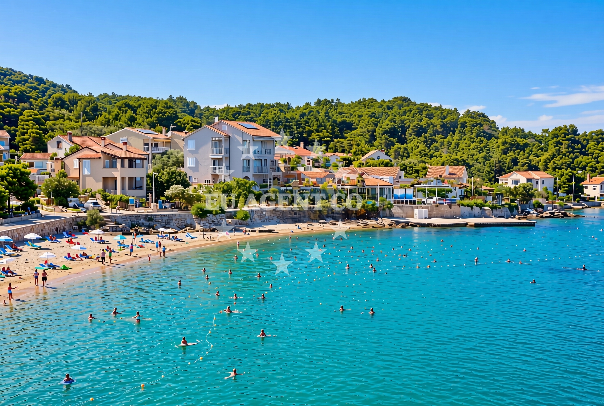 Additional view of Knež sjever, Mali Iž (Iž) Beach in Knež sjever