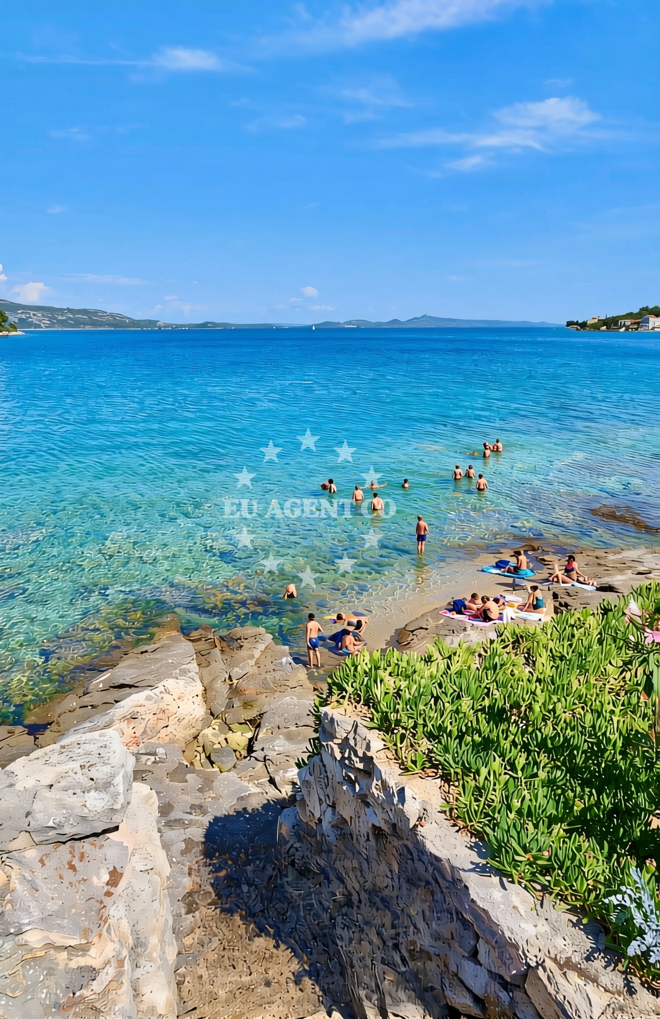 Additional view of Knež sjever, Mali Iž (Iž) Beach in Knež sjever