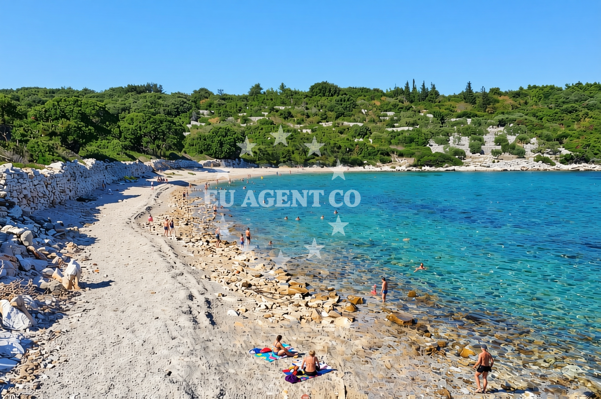 Additional view of Kneza beach in , Račišće