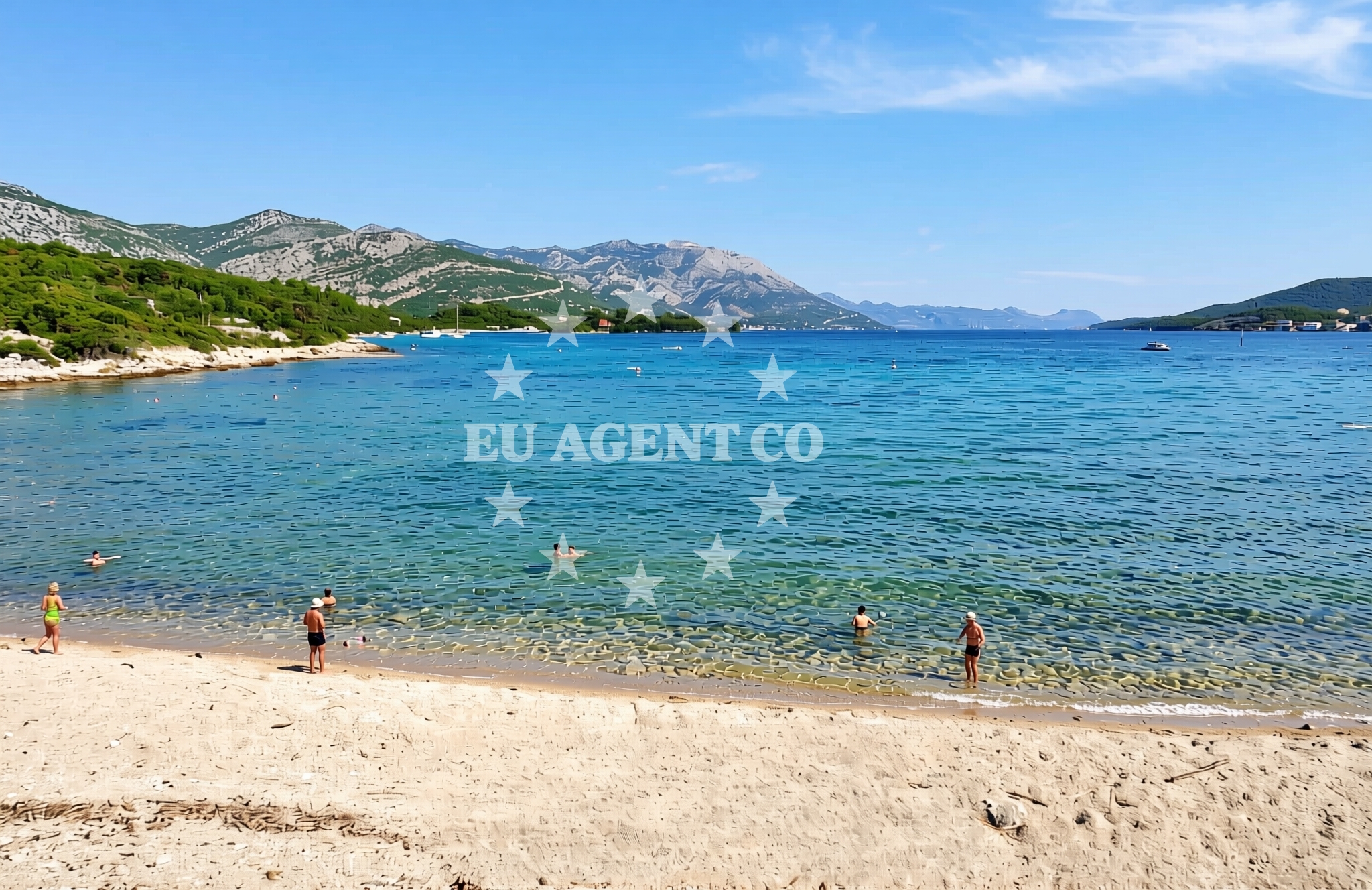 Additional view of Kneza beach in , Račišće