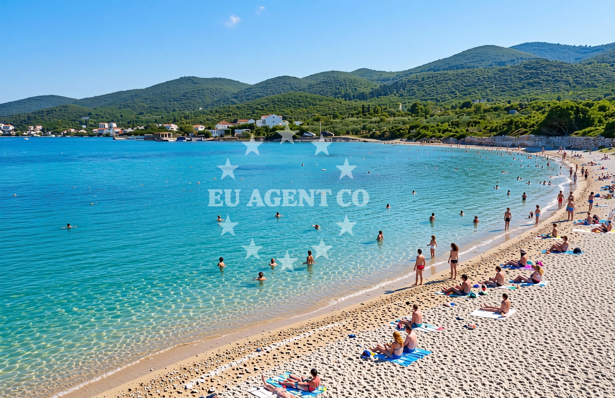 Additional view of Kneza beach in , Račišće