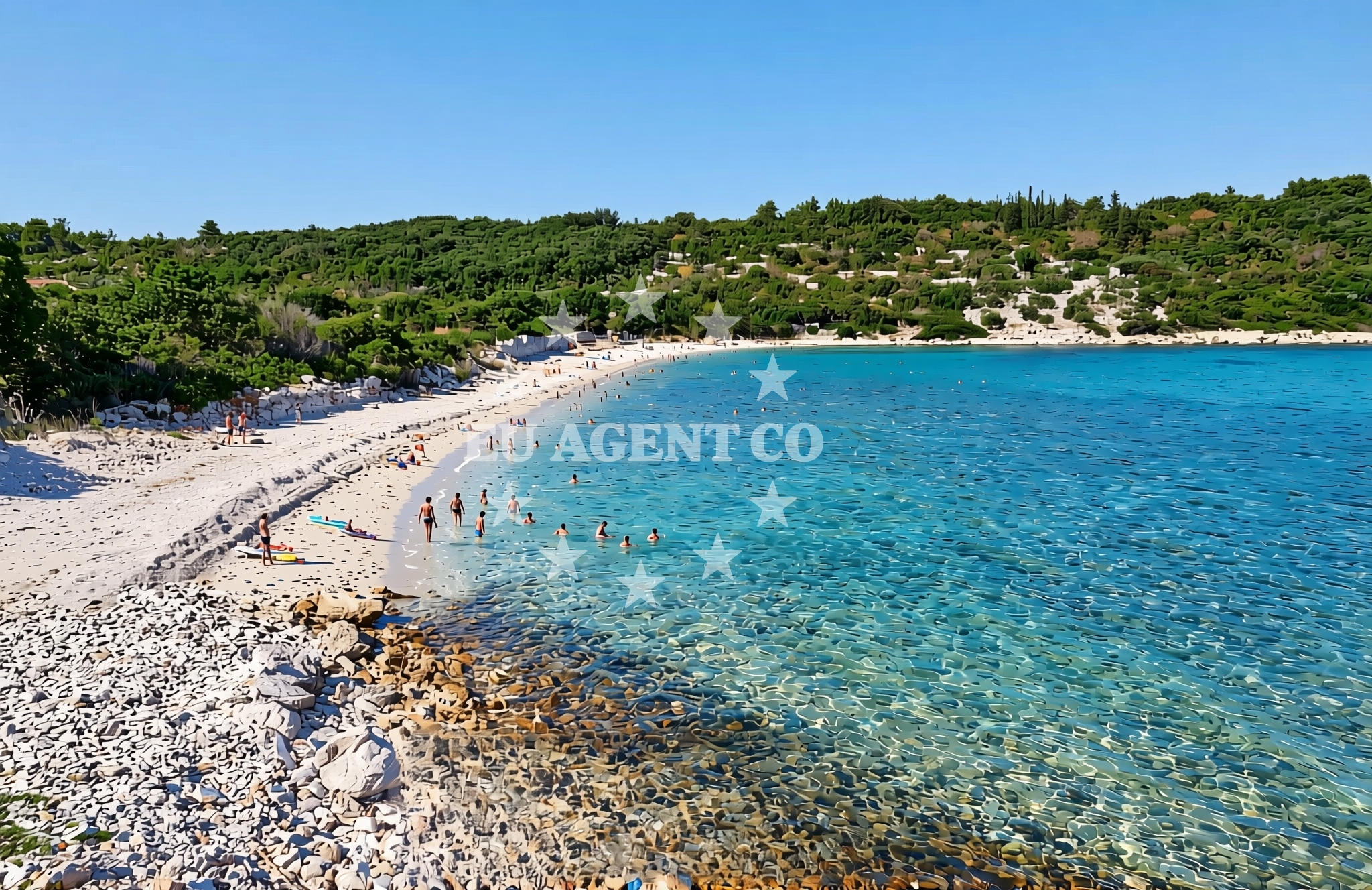 Additional view of Kneza beach in , Račišće