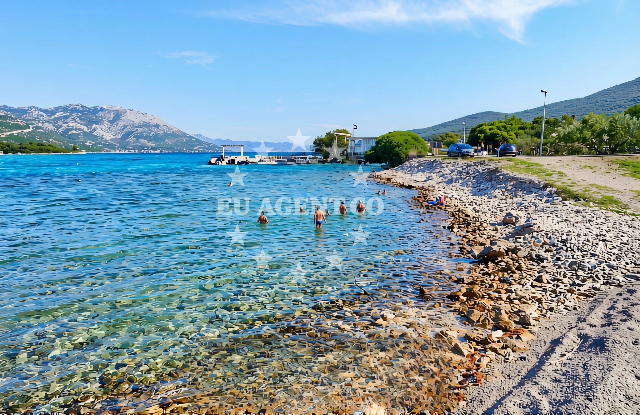 Additional view of Kneza beach in , Račišće