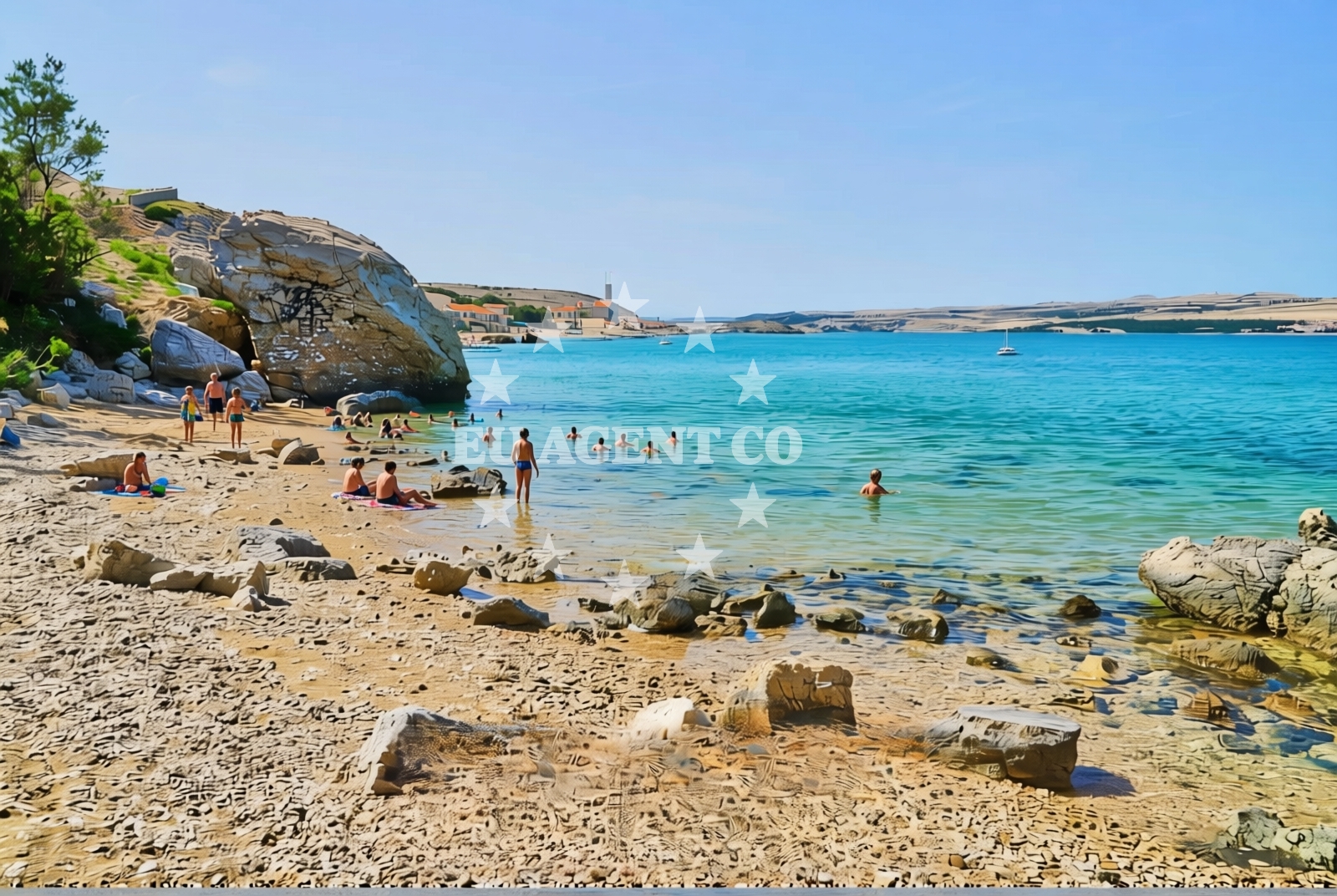 Additional view of Kolan (Pag): beaches and coves (13) in Kolan (Pag)