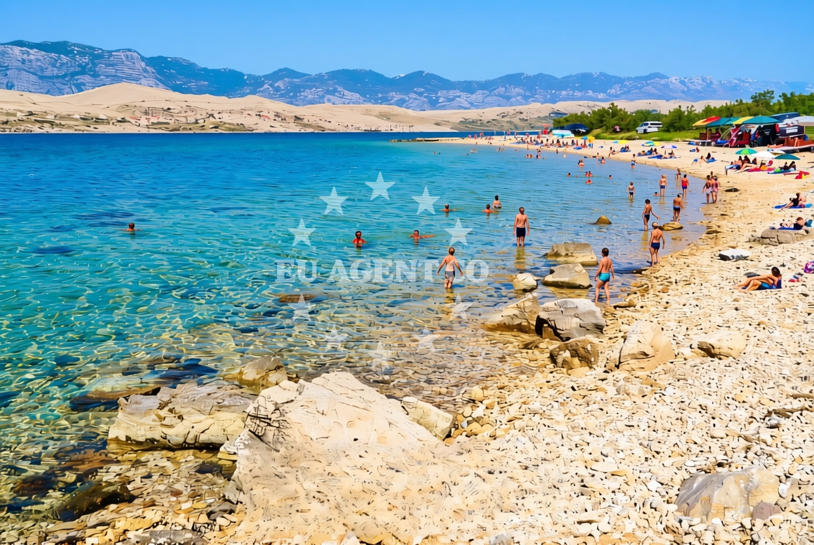 Additional view of Kolan (Pag): beaches and coves (13) in Kolan (Pag)