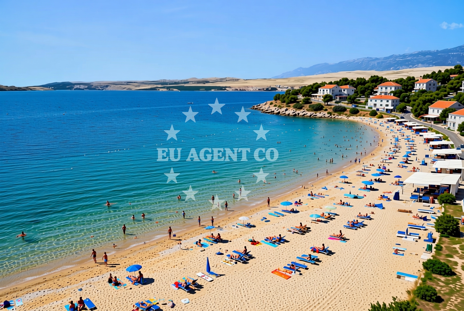 Additional view of Kolan (Pag): beaches and coves (13) in Kolan (Pag)