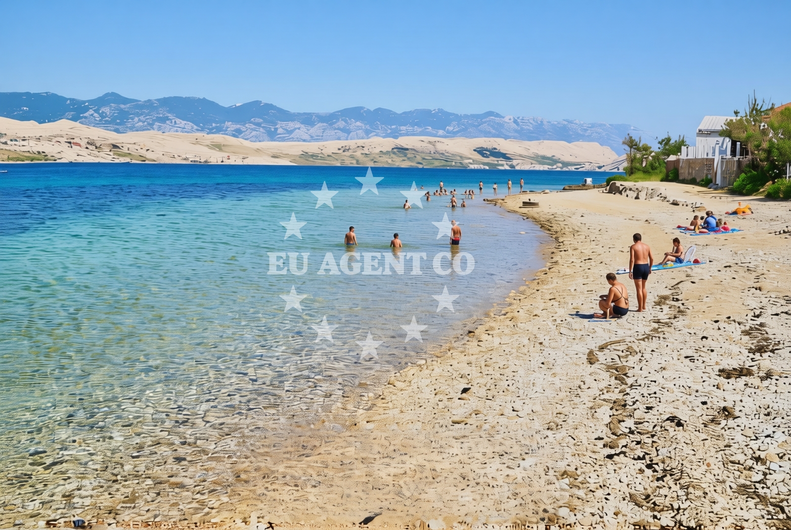 Additional view of Kolan (Pag): beaches and coves (13) in Kolan (Pag)