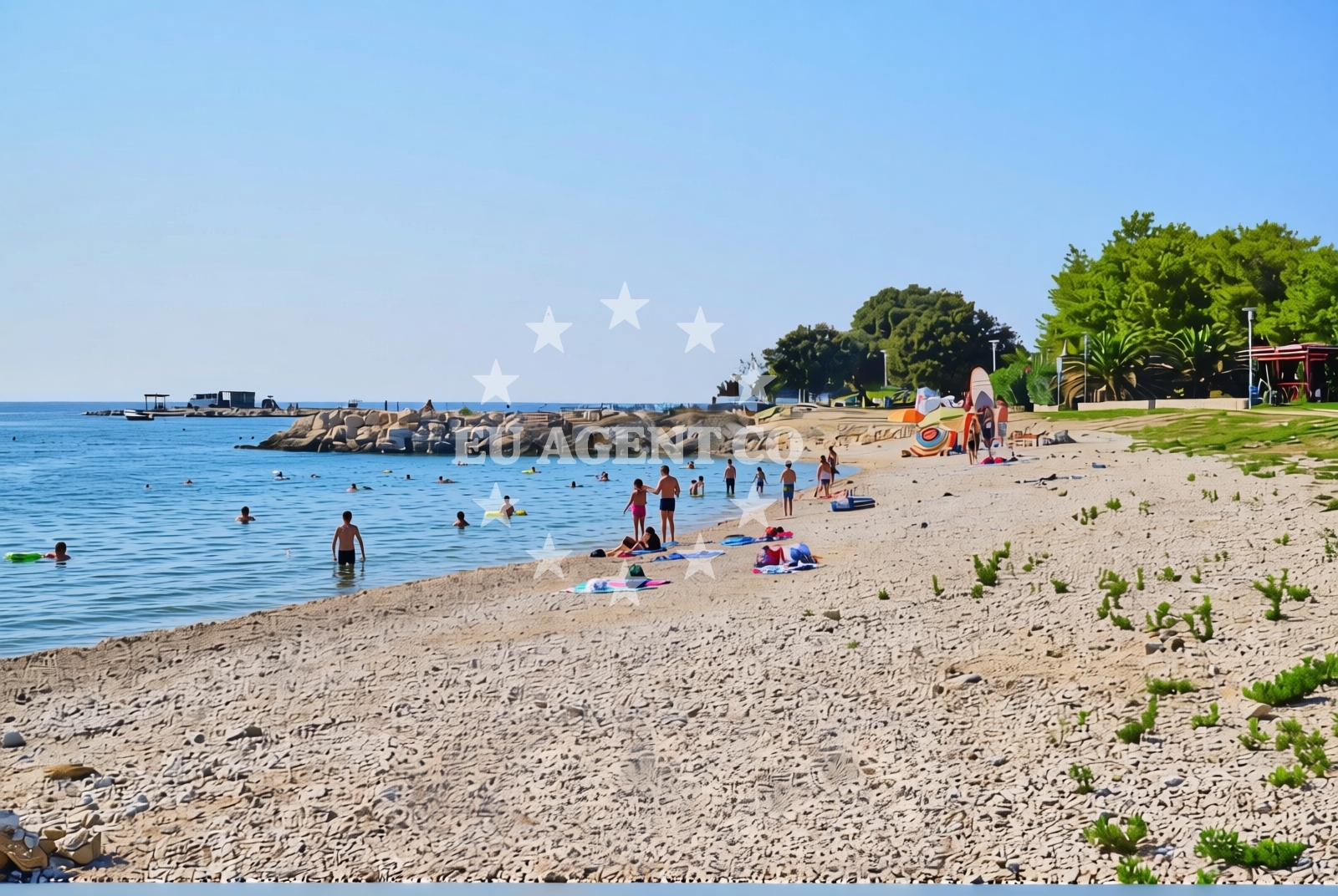 Additional view of Kolanjski Gajac, Kolanjski Gajac (Pag) Beach in Kolanjski Gajac
