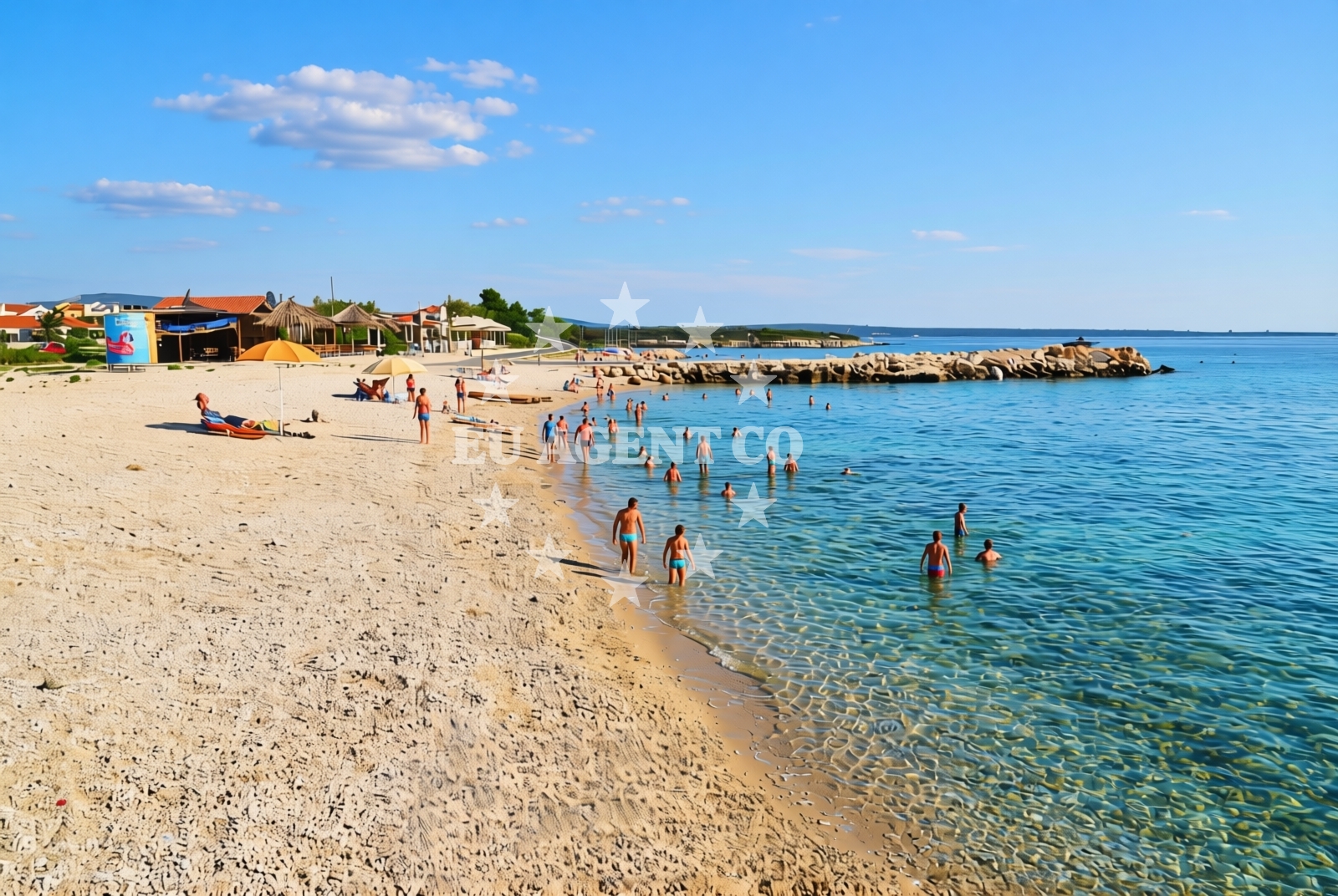 Additional view of Kolanjski Gajac (Pag): beaches and coves (2) in Kolanjski Gajac (Pag)