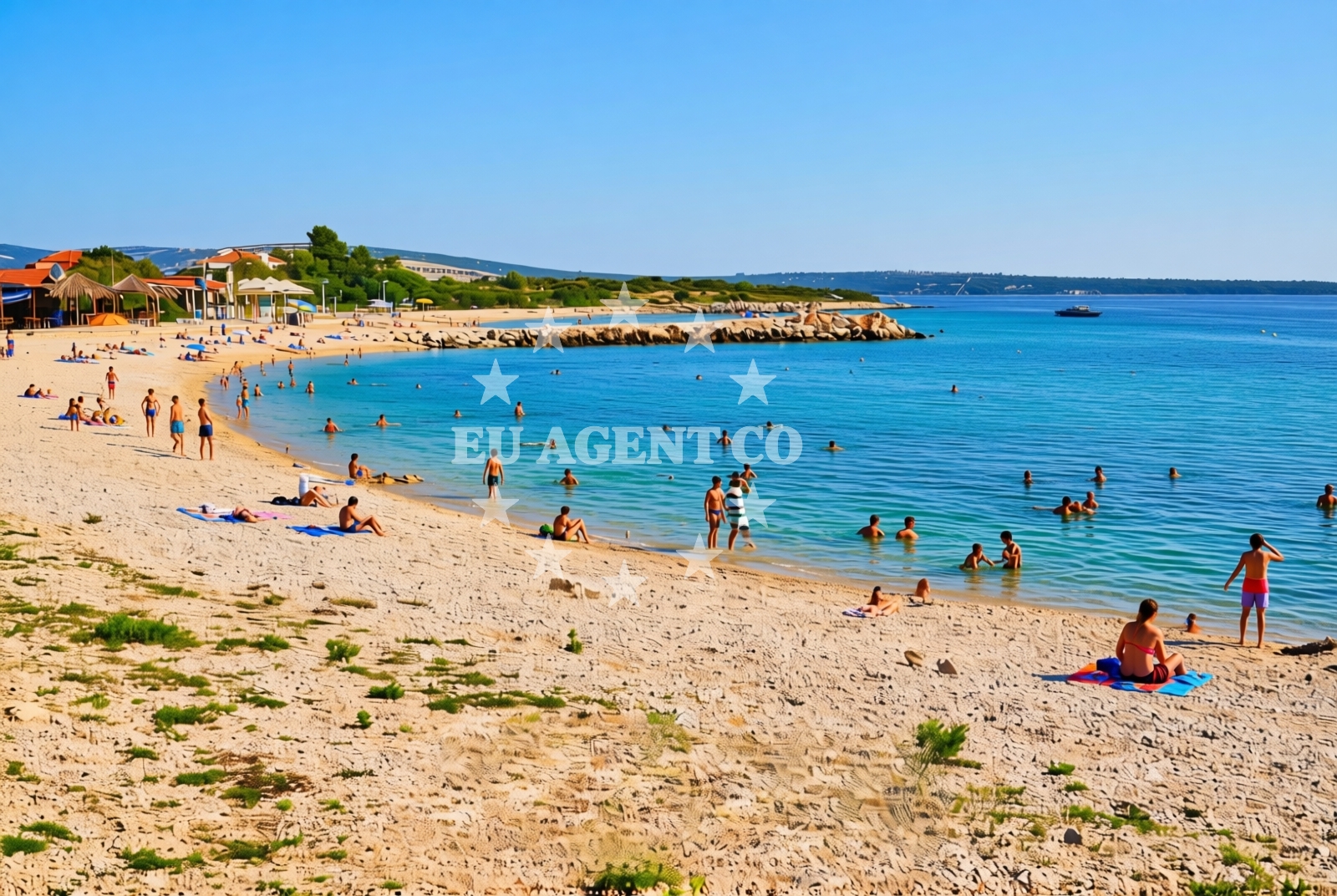 Additional view of Kolanjski Gajac (Pag): beaches and coves (2) in Kolanjski Gajac (Pag)