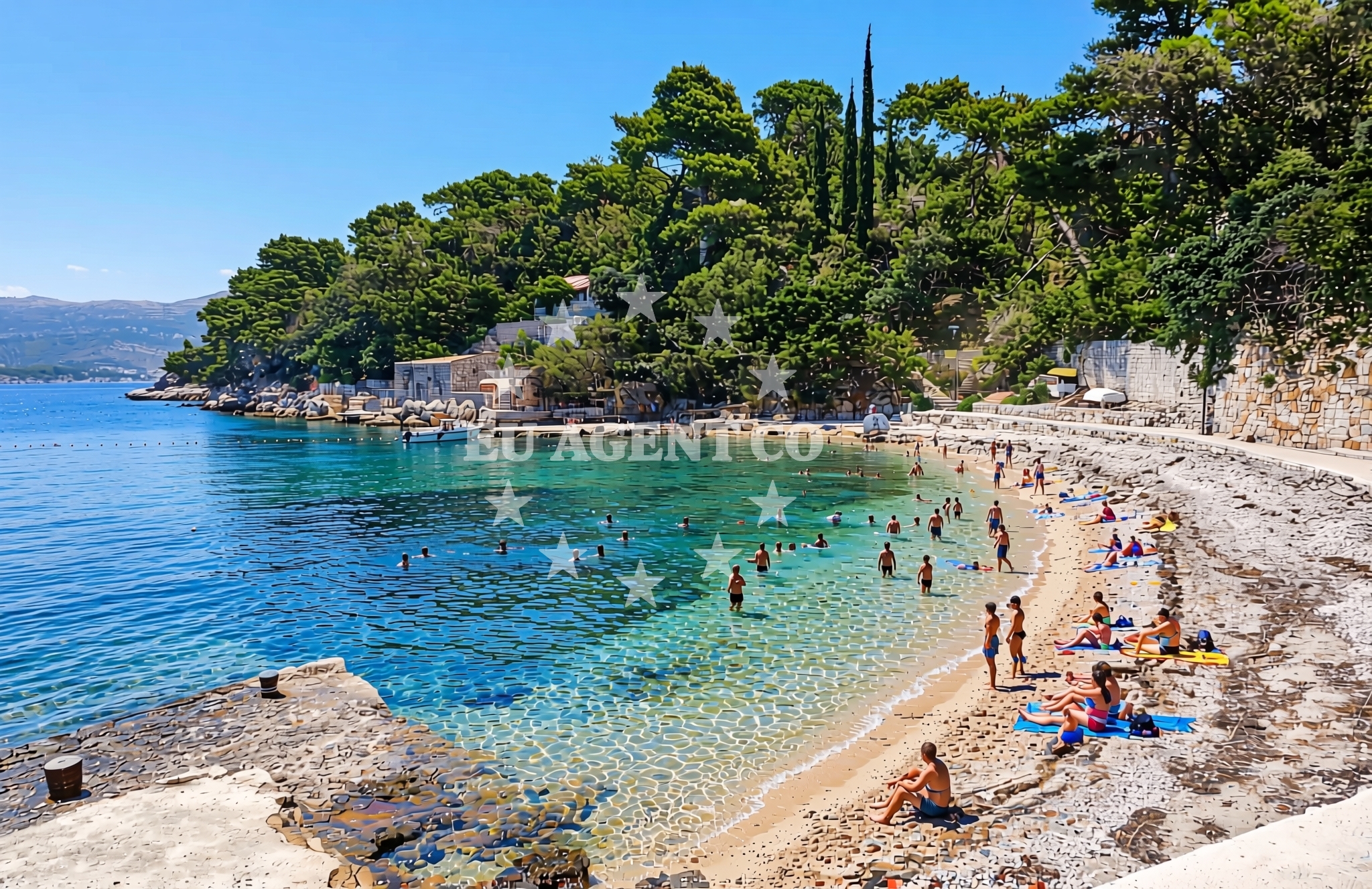 Overview of Koločep (Koločep): beaches and coves (8) in Koločep (Koločep)