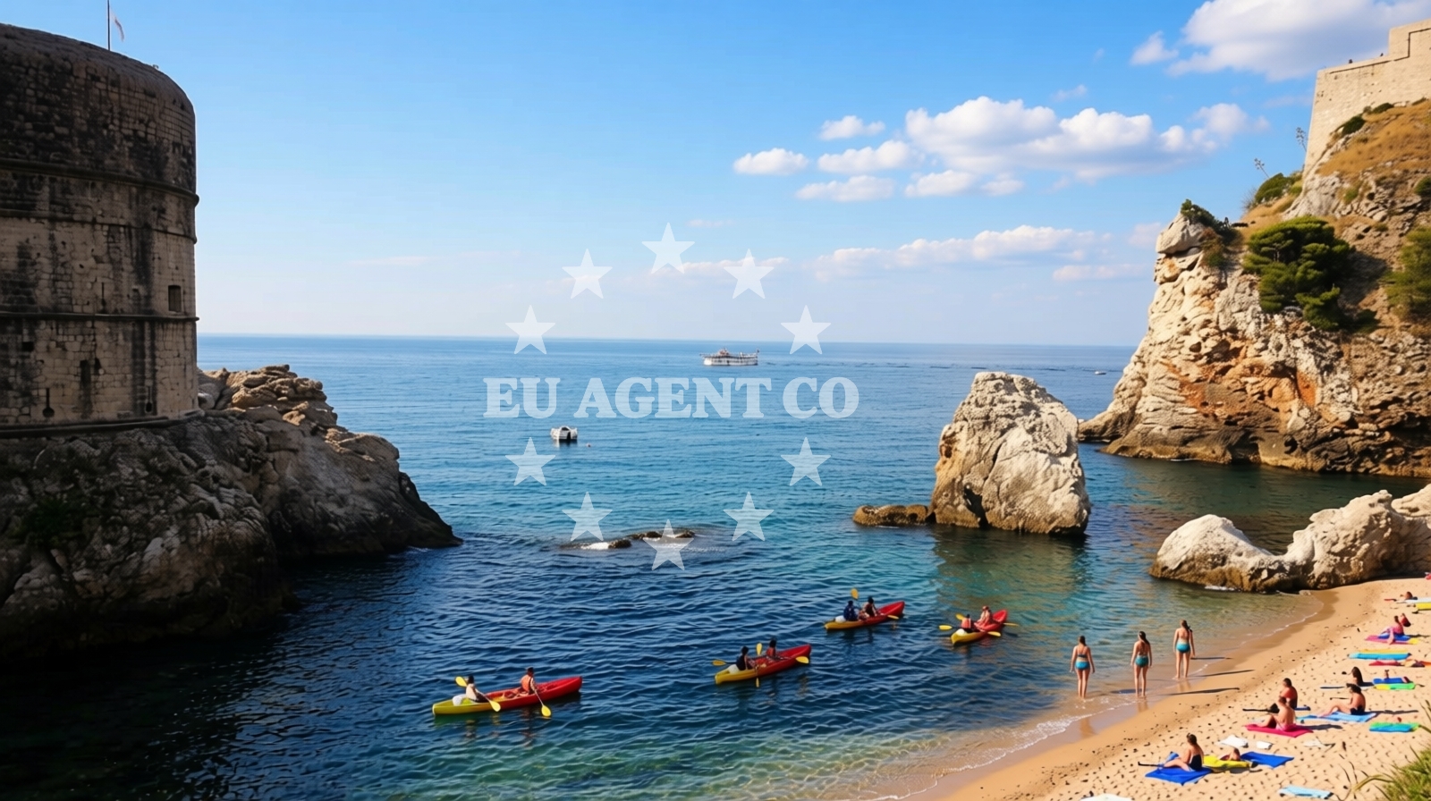 Additional view of Kolorina beach in Čubranovićeva ulica 5, Dubrovnik