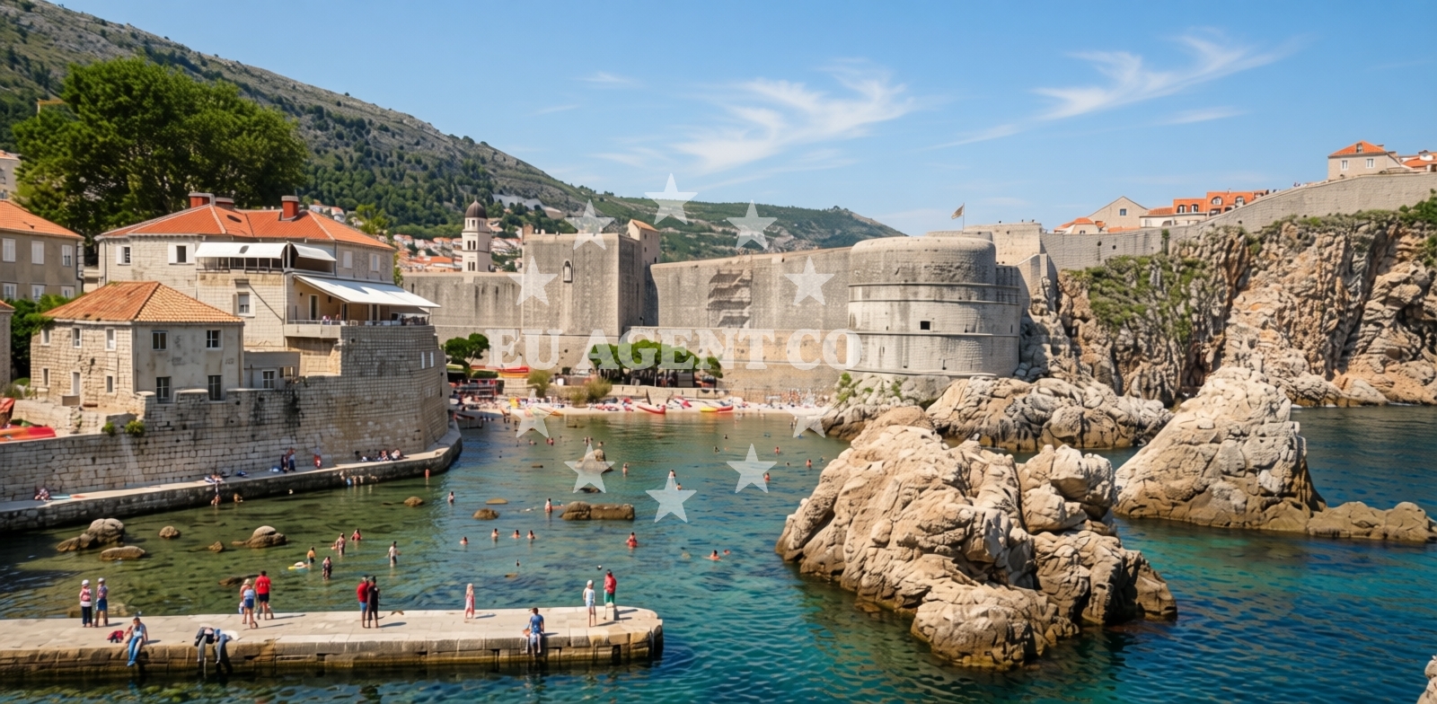 Additional view of Kolorina beach in Čubranovićeva ulica 5, Dubrovnik