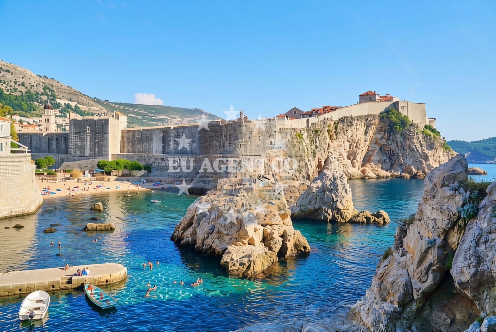 Additional view of Kolorina beach in Čubranovićeva ulica 5, Dubrovnik