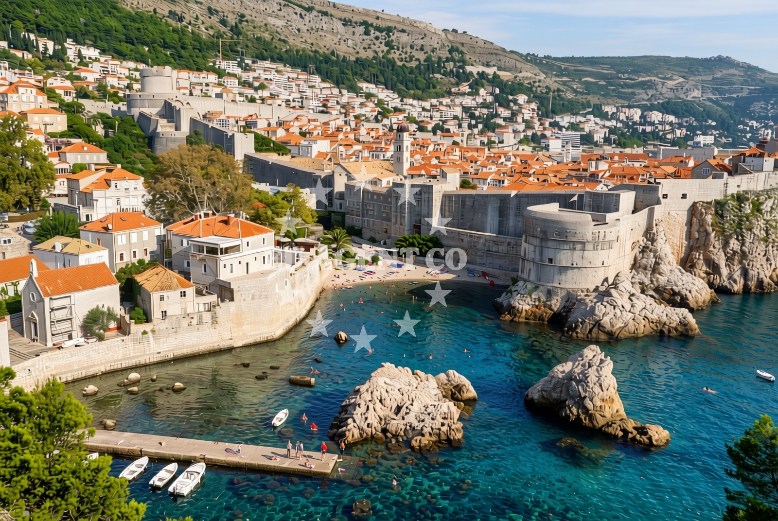 Additional view of Kolorina beach in Čubranovićeva ulica 5, Dubrovnik