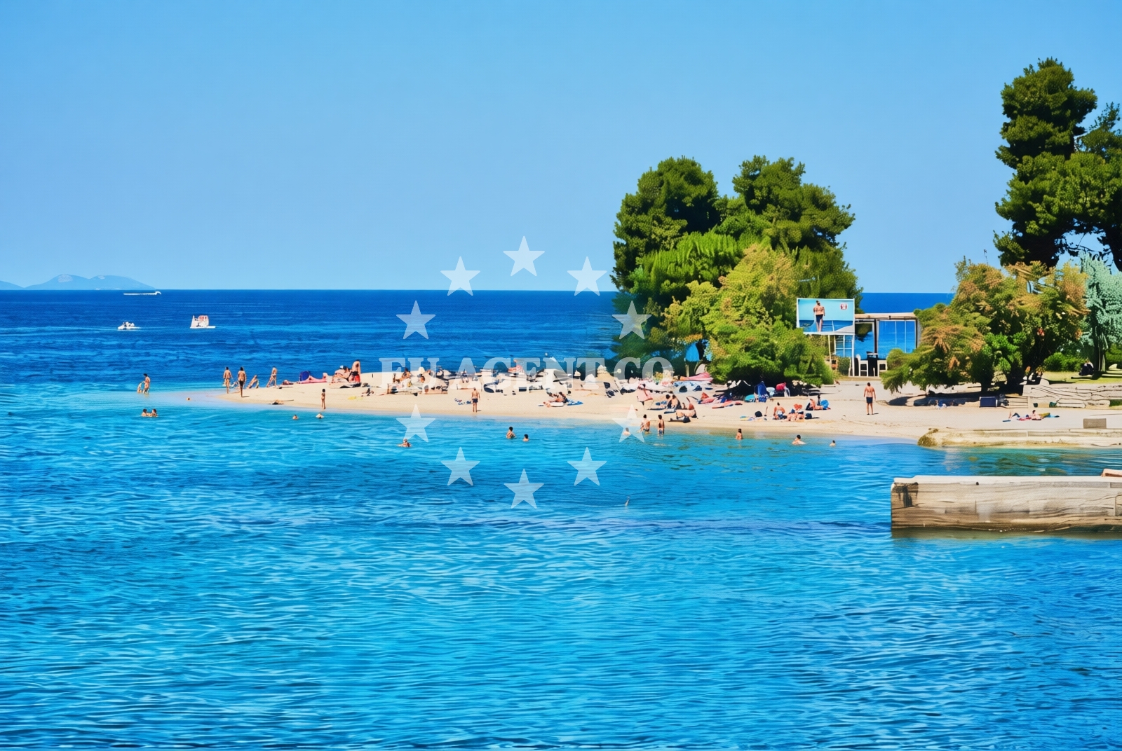 Additional view of Kolovare beach in Ul. Zrinsko Frankopanska 12a, Zadar
