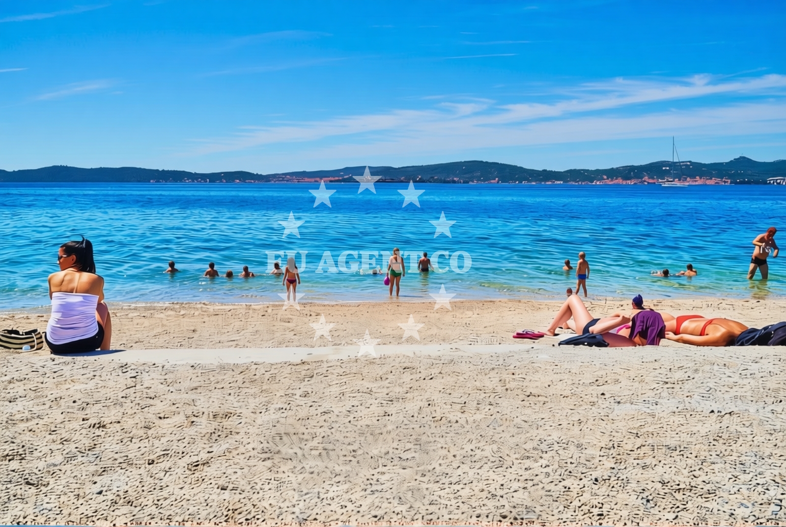 Additional view of Kolovare beach in Ul. Zrinsko Frankopanska 12a, Zadar