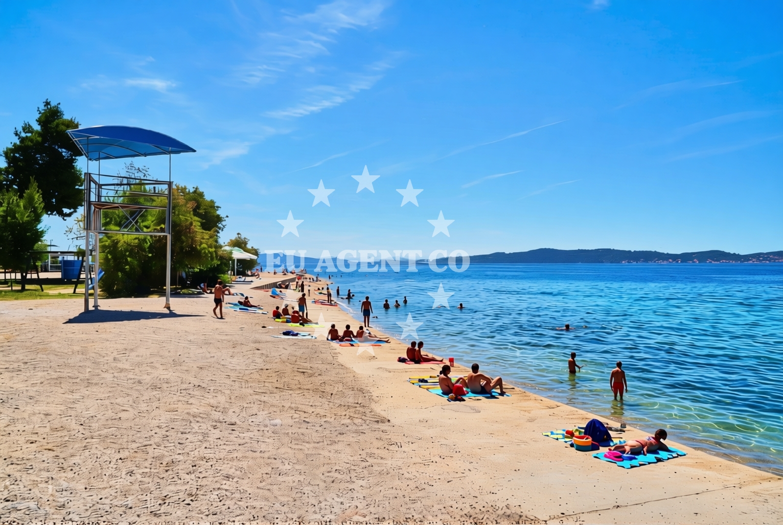 Additional view of Kolovare beach in Ul. Zrinsko Frankopanska 12a, Zadar
