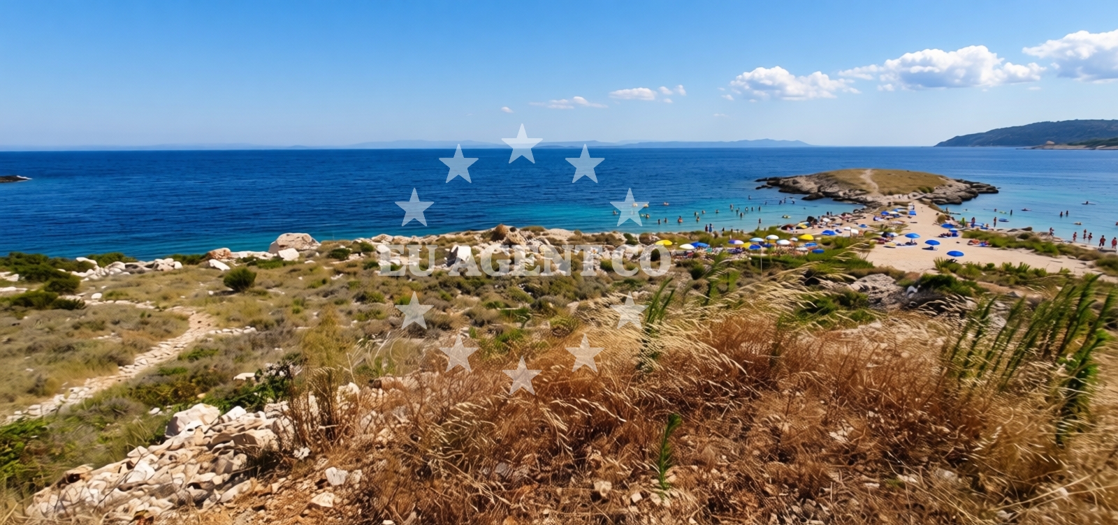 Additional view of Komarca beach in Parja bb, Uvala Parja, Vis
