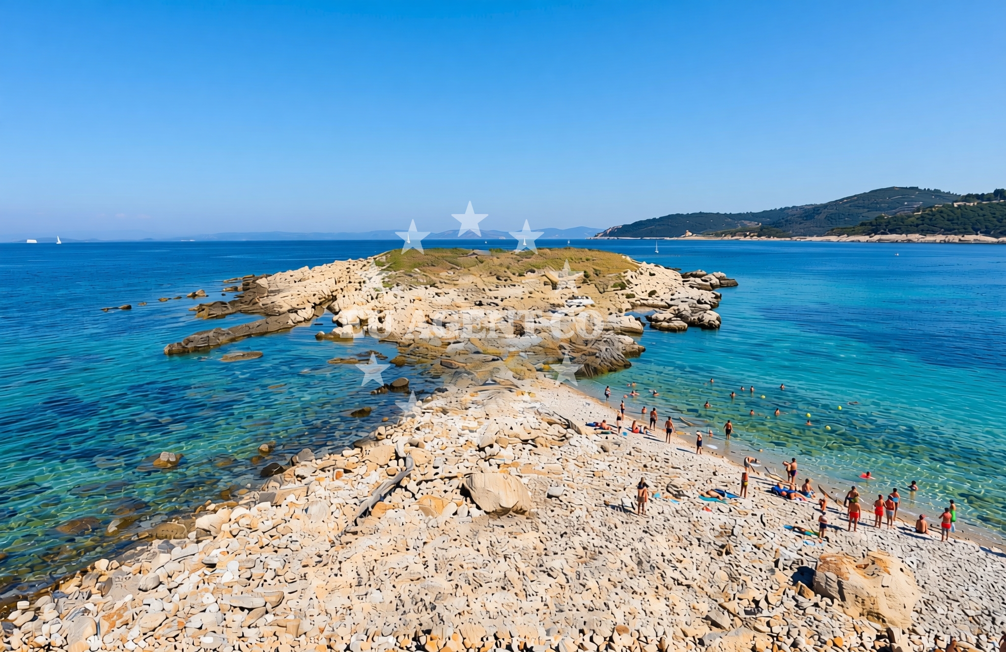 Additional view of Komarca beach in Parja bb, Uvala Parja, Vis