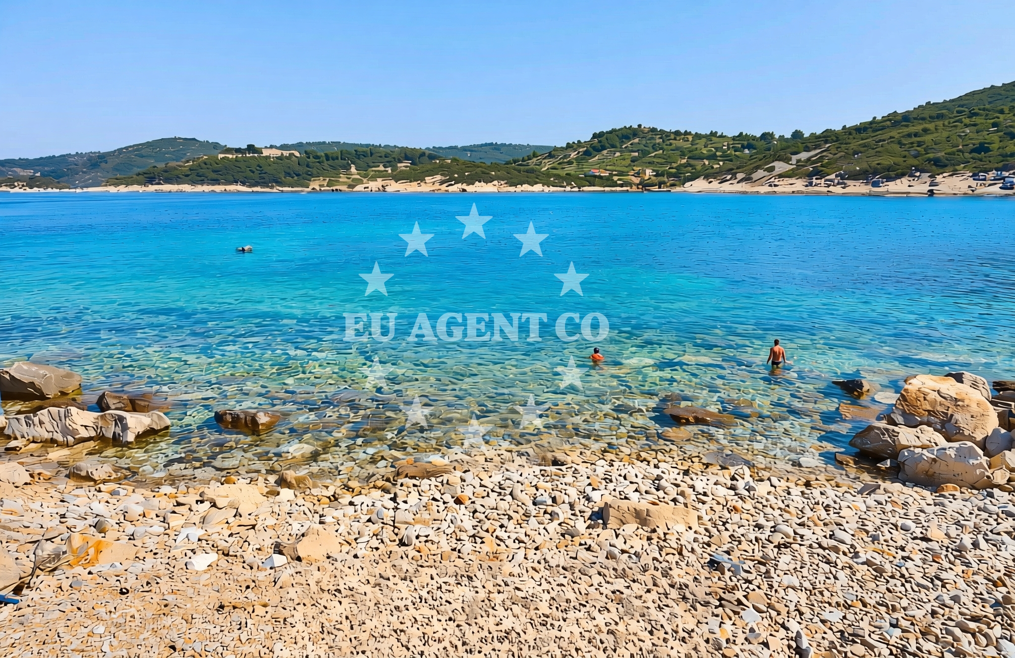 Additional view of Komarca beach in Parja bb, Uvala Parja, Vis