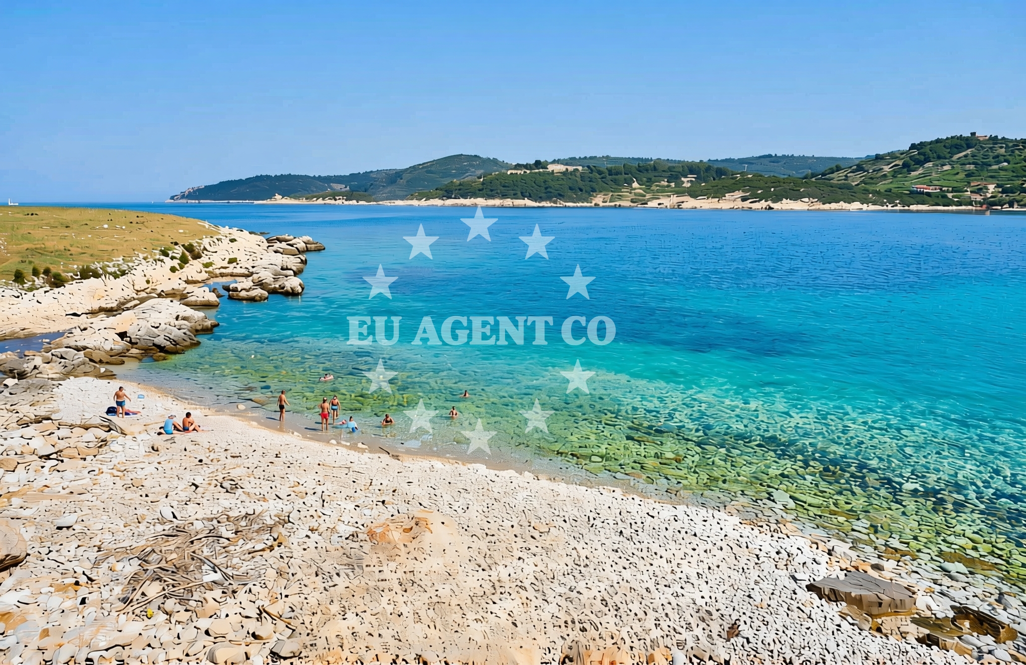 Additional view of Komarca beach in Parja bb, Uvala Parja, Vis