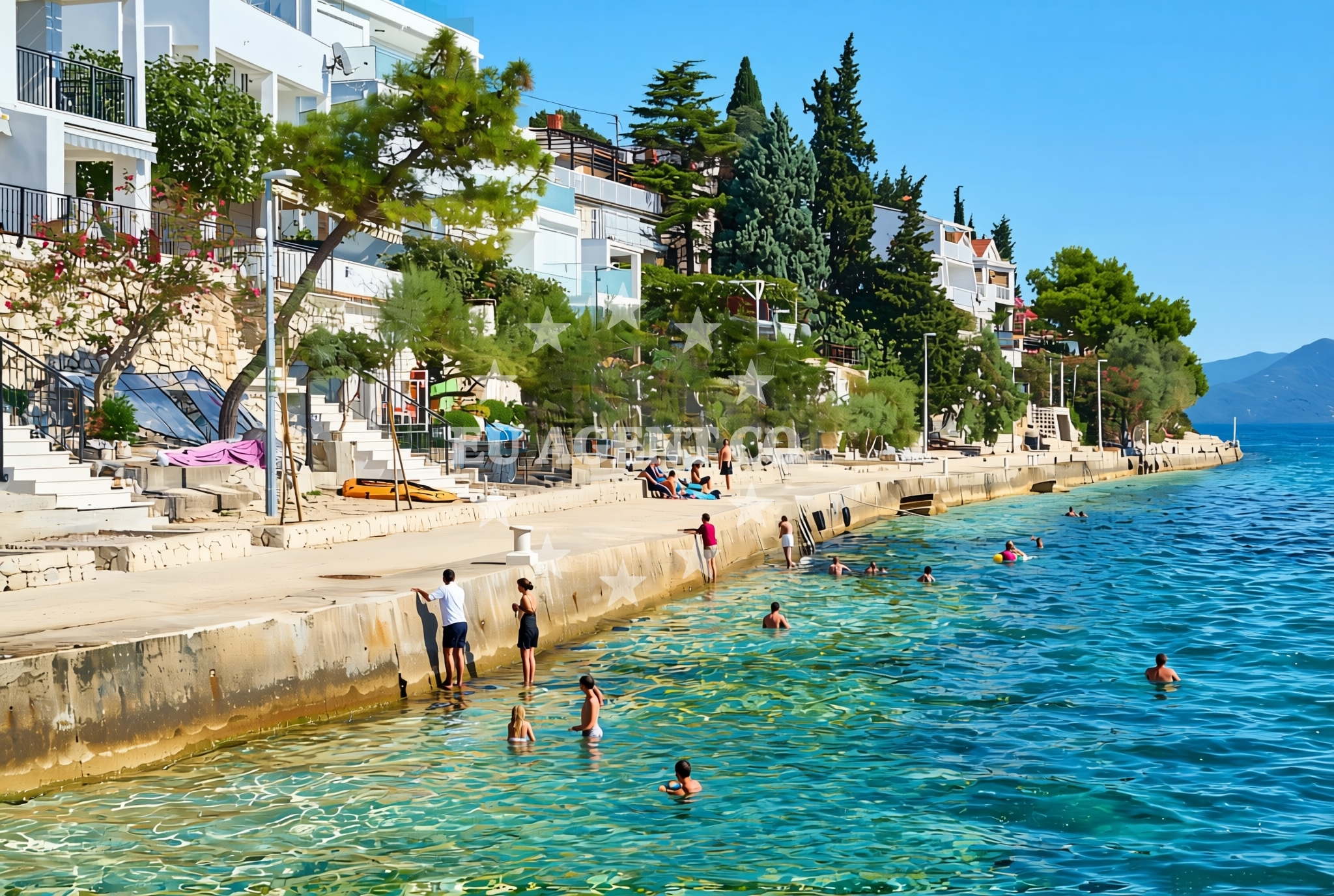 Additional view of Komarna: beaches and coves (3) in Komarna