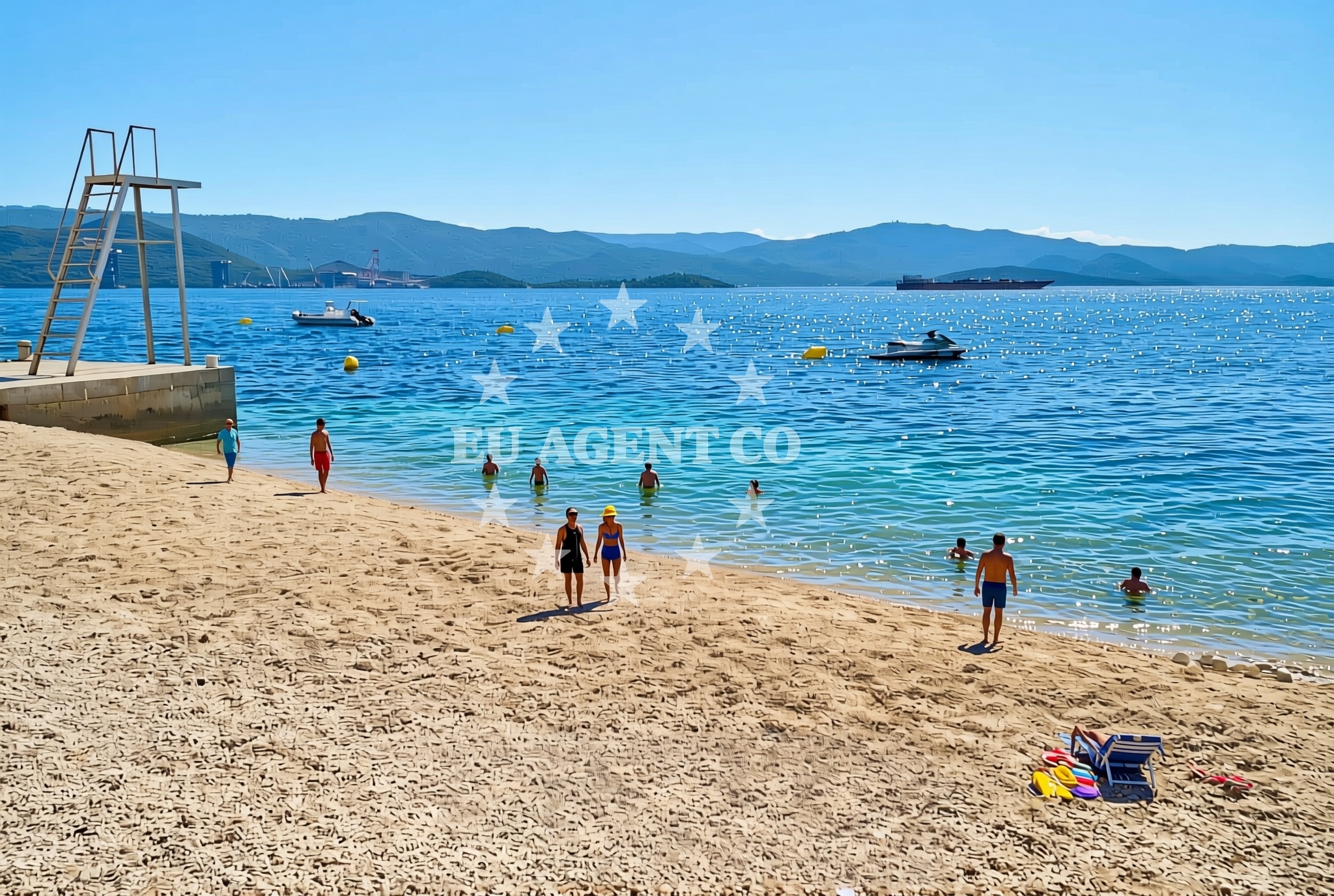 Additional view of Komarna jug, Komarna Beach in Komarna jug