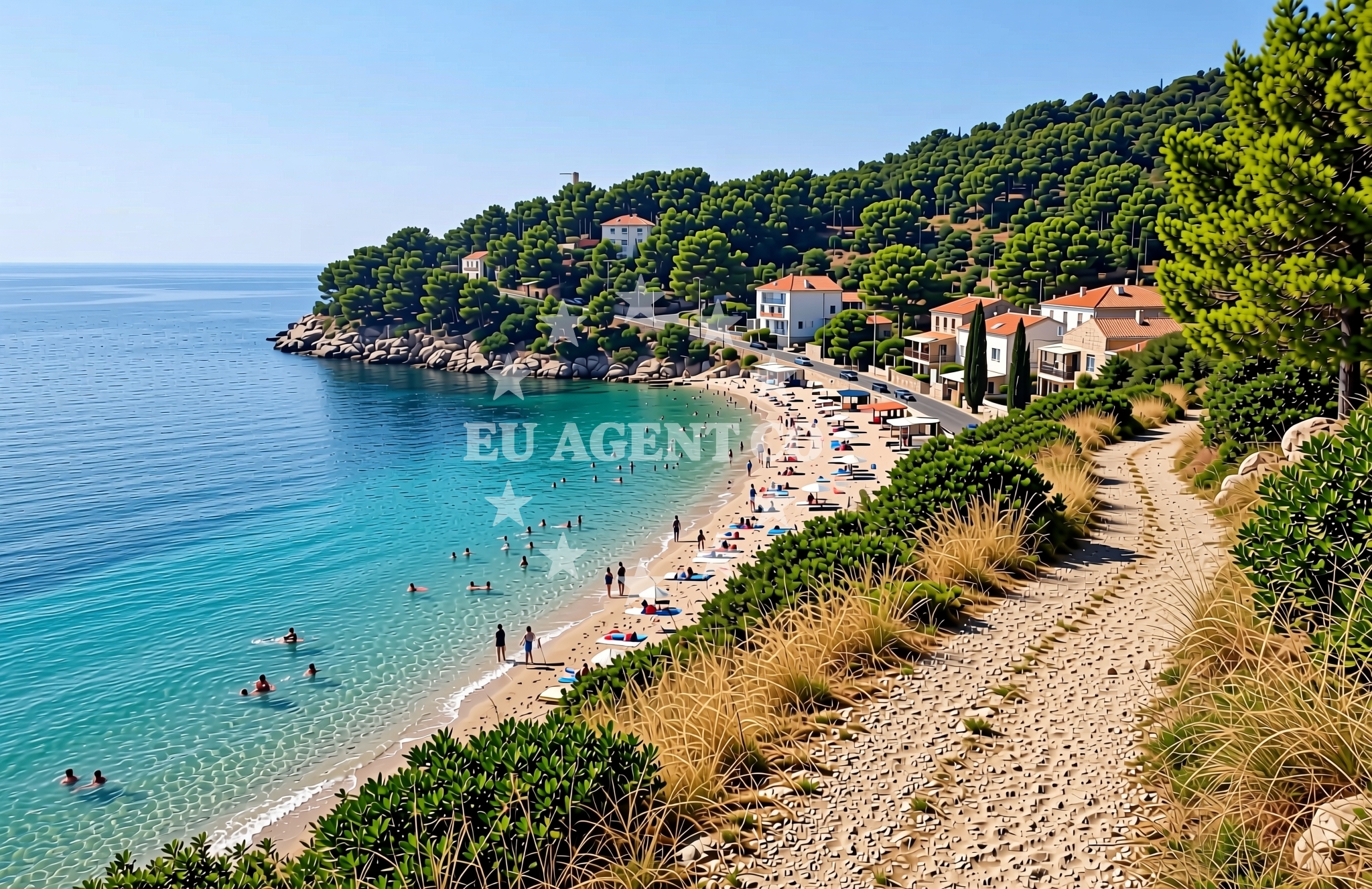 Additional view of Komiža (Vis): beaches and coves (14) in Komiža (Vis)