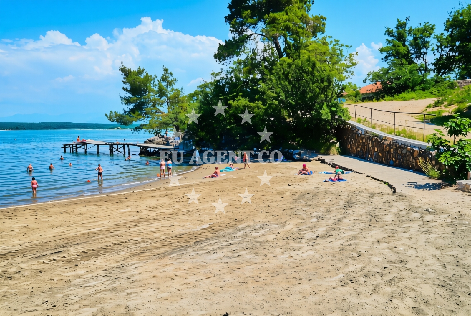 Additional view of Komoriška, Klimno (Krk) Beach in Komoriška
