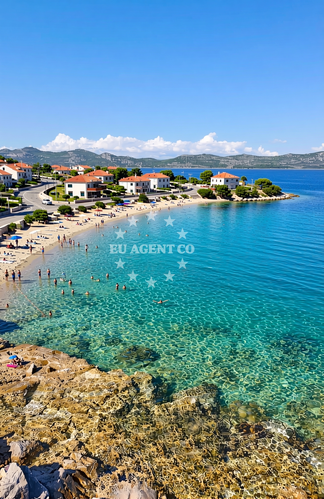Additional view of Komoševa sjever, Mali Iž (Iž) Beach in Komoševa sjever