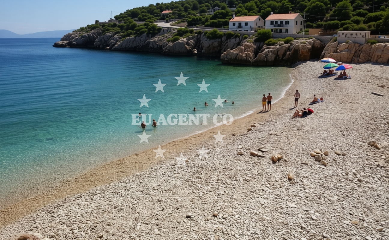 Additional view of Konjska beach in Ribarska 41, Baška