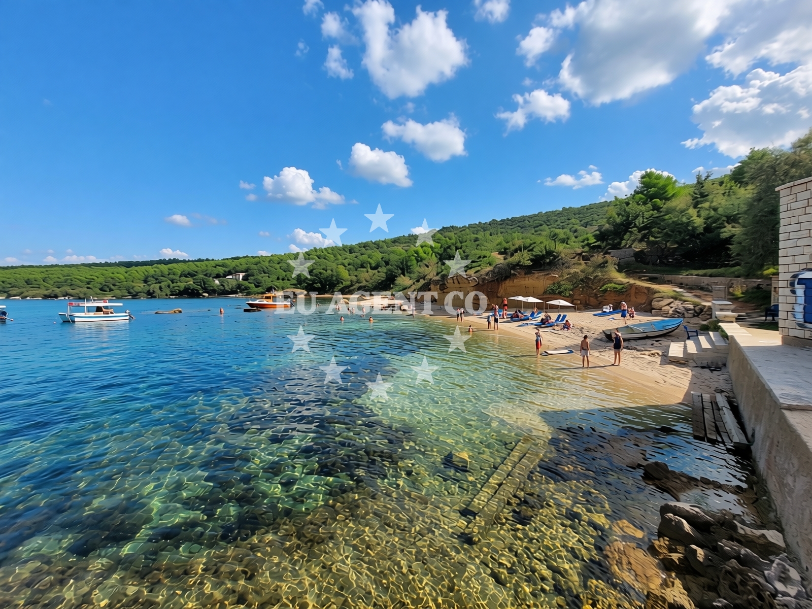 Sea and coastal view of Korala Beach in Rajka Nekića 3, Paljuv