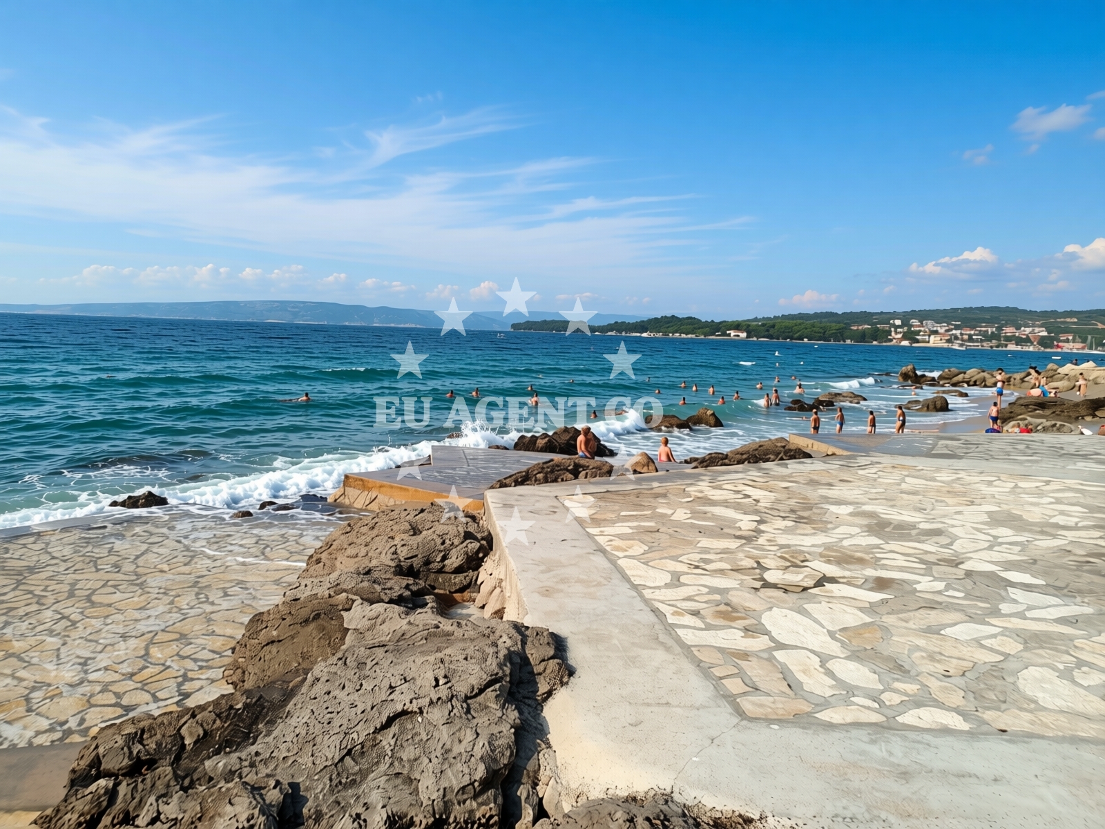 Additional view of Koralj Beach in , Krk