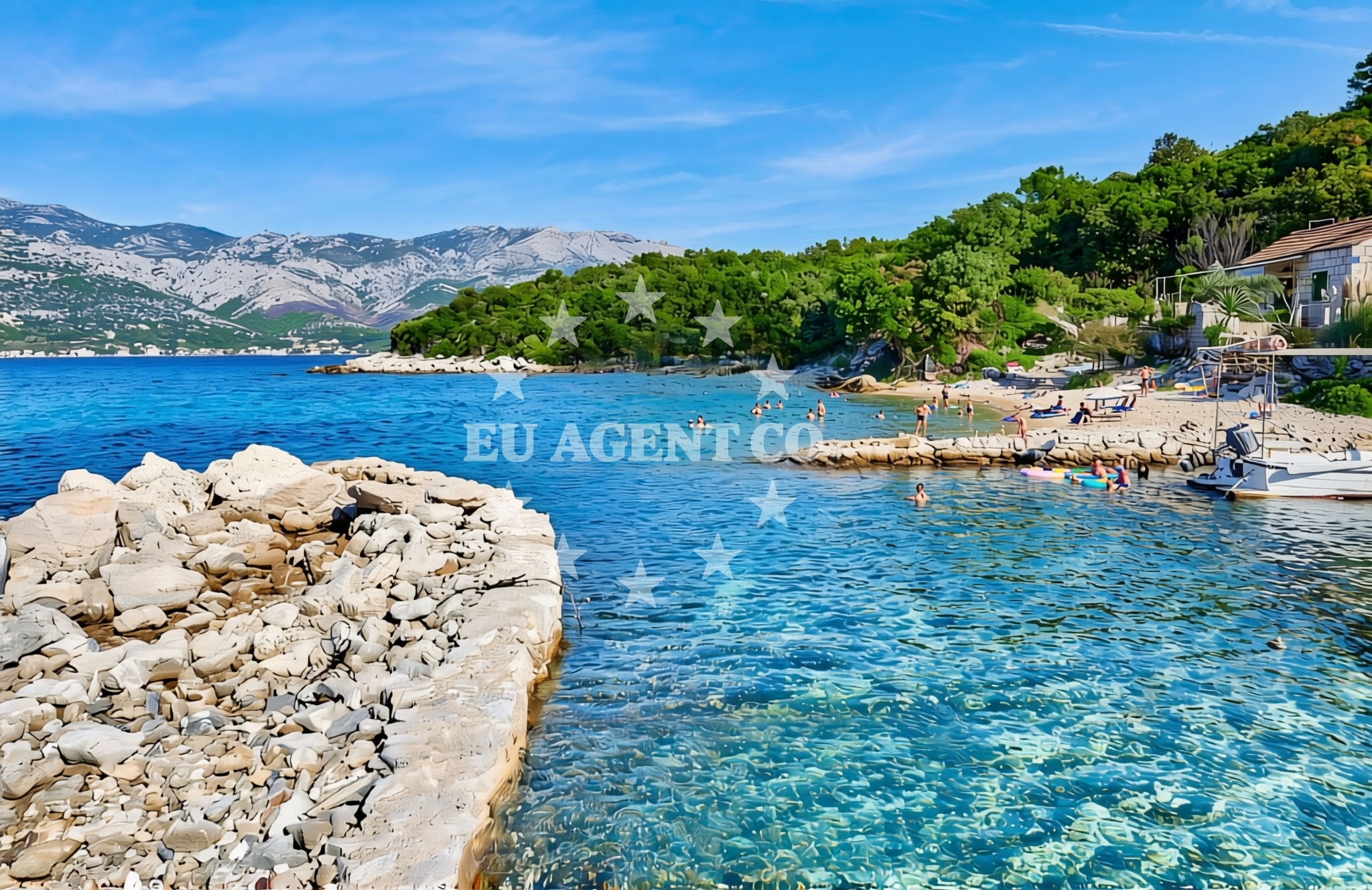 Additional view of Korcula beach
