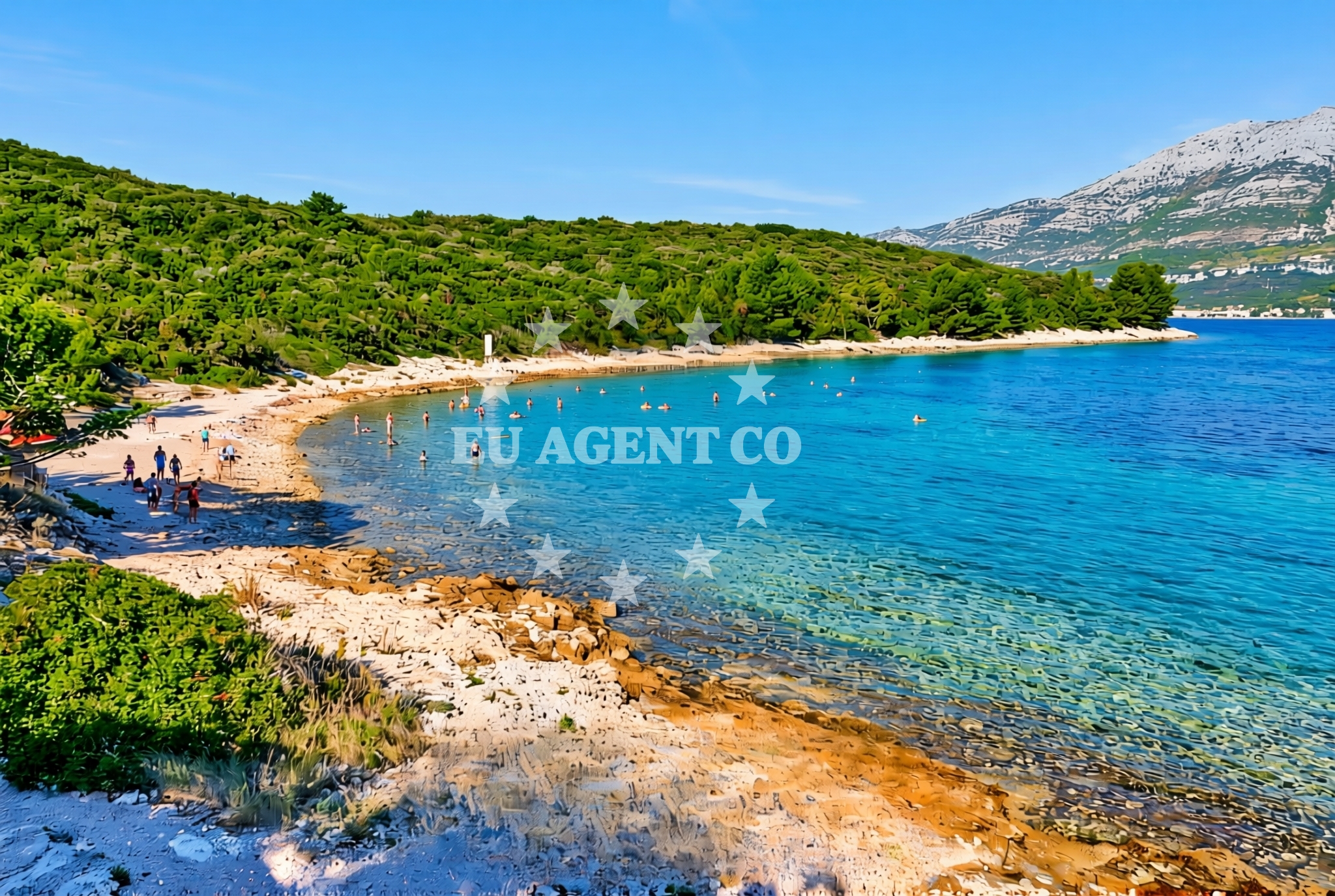 Overview of Korčula (Korčula): beaches and coves (12) in Korčula (Korčula)