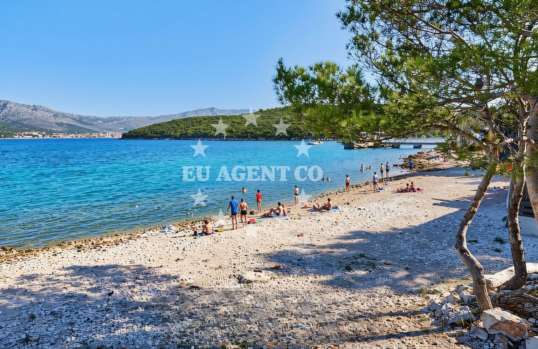 Sea and coastal view of Korčula (Korčula): beaches and coves (12) in Korčula (Korčula)