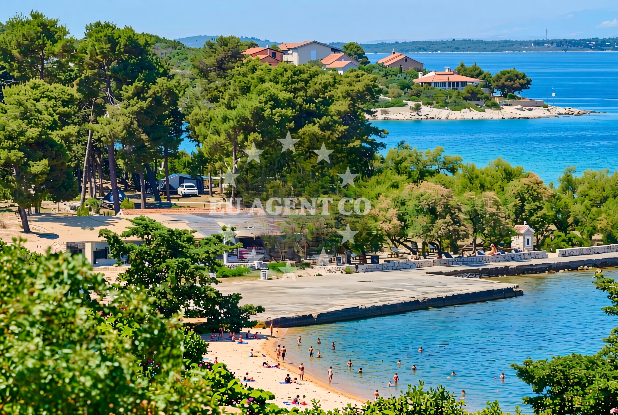 Additional view of Korinjak, Veli Iž (Iž) Beach in Korinjak