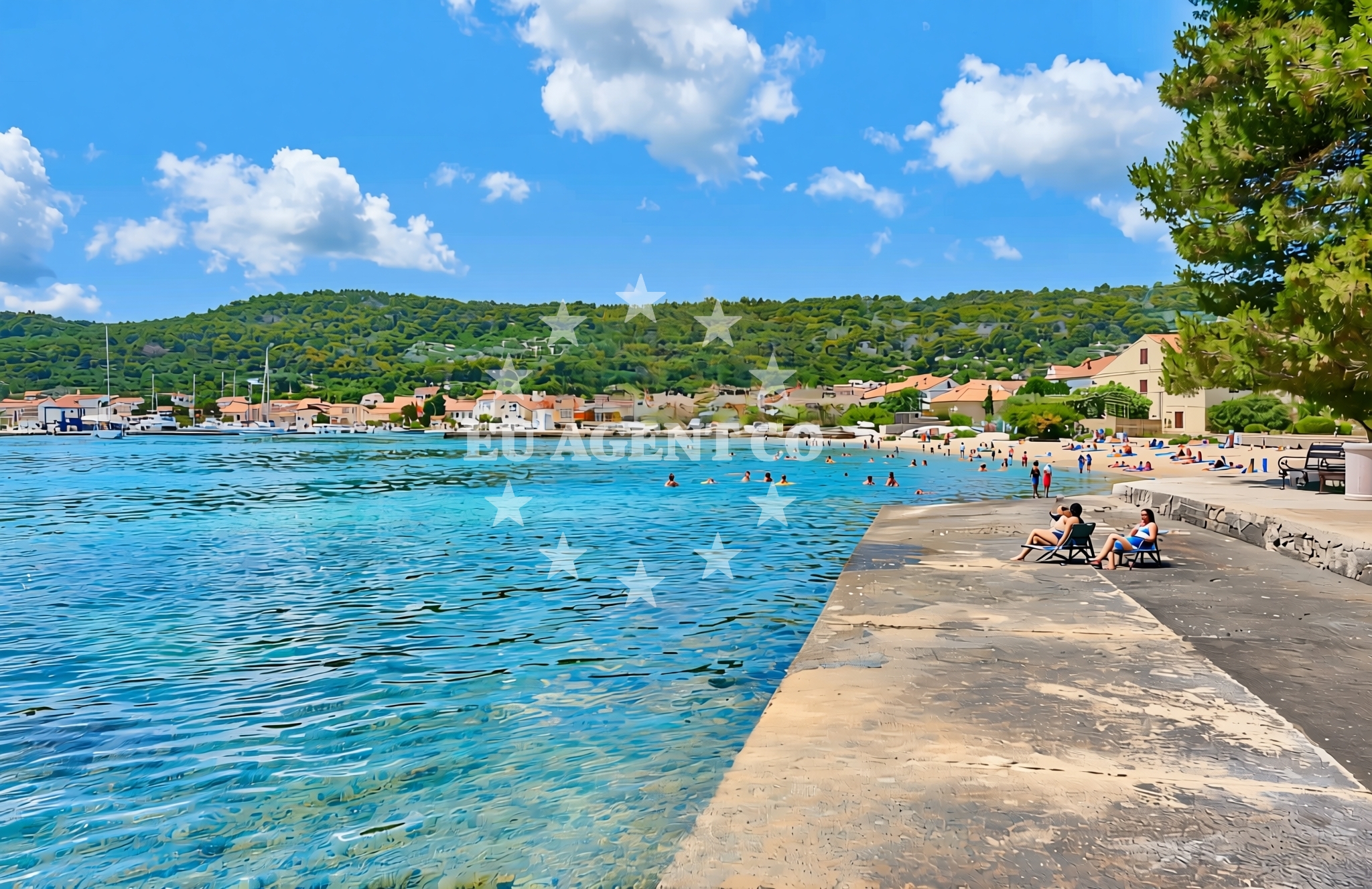 Additional view of Korinjak, Veli Iž (Iž) Beach in Korinjak