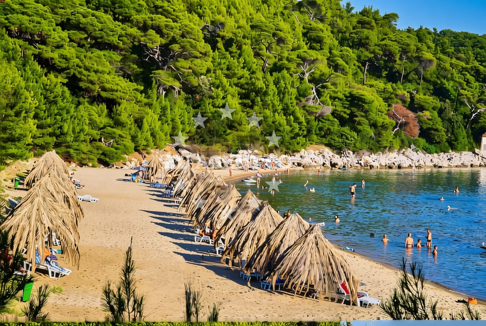 Overview of Korita (Mljet): beaches and coves in Korita (Mljet)