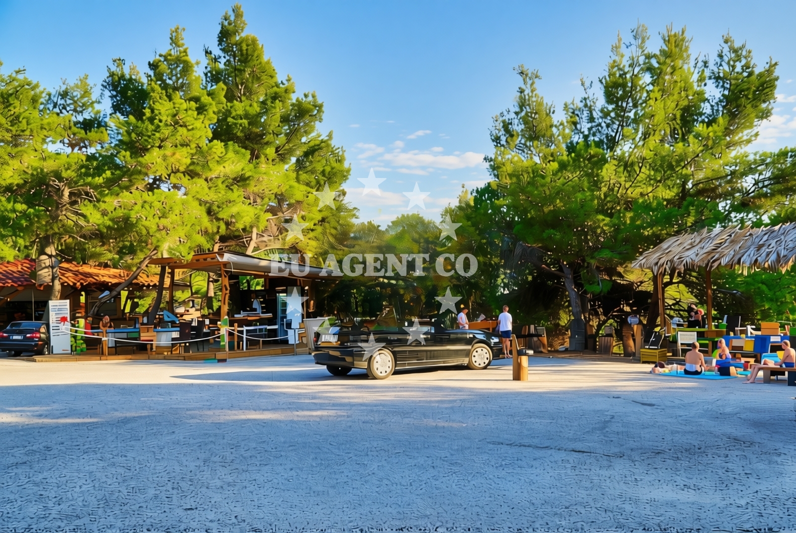 Sea and coastal view of Korita (Mljet): beaches and coves in Korita (Mljet)