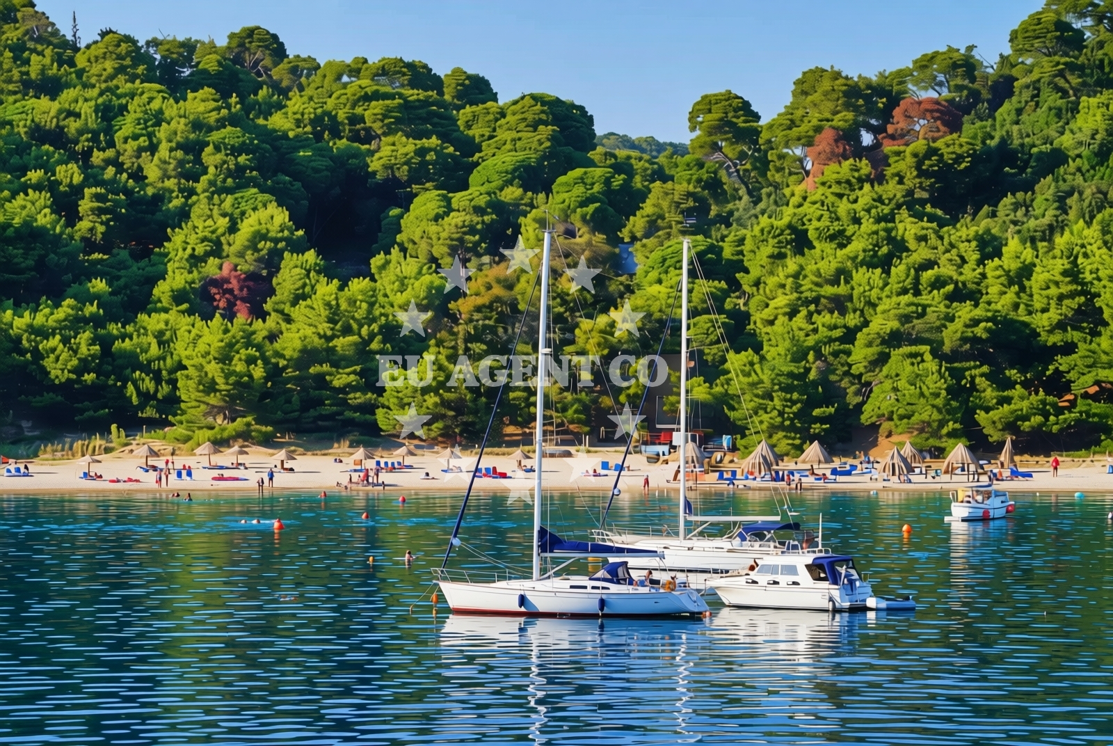 Additional view of Korita (Mljet): beaches and coves in Korita (Mljet)