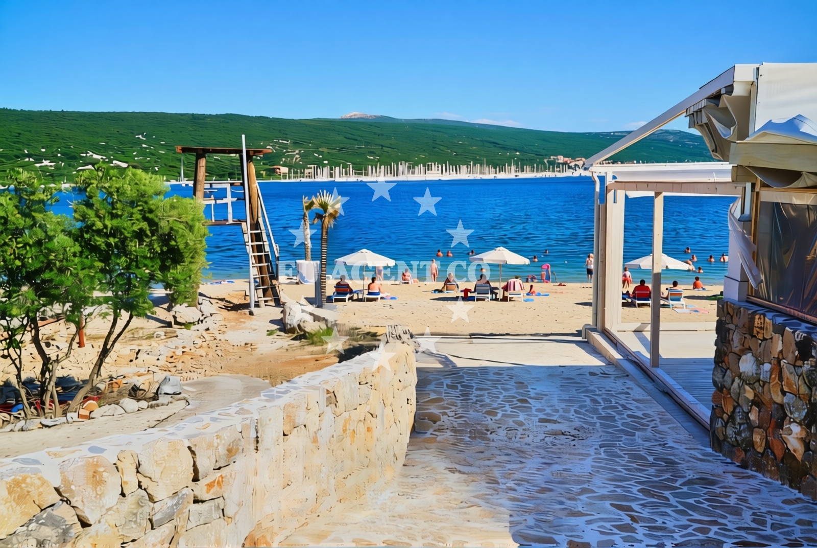 Additional view of Kornić (Krk): beaches and coves (4) in Kornić (Krk)