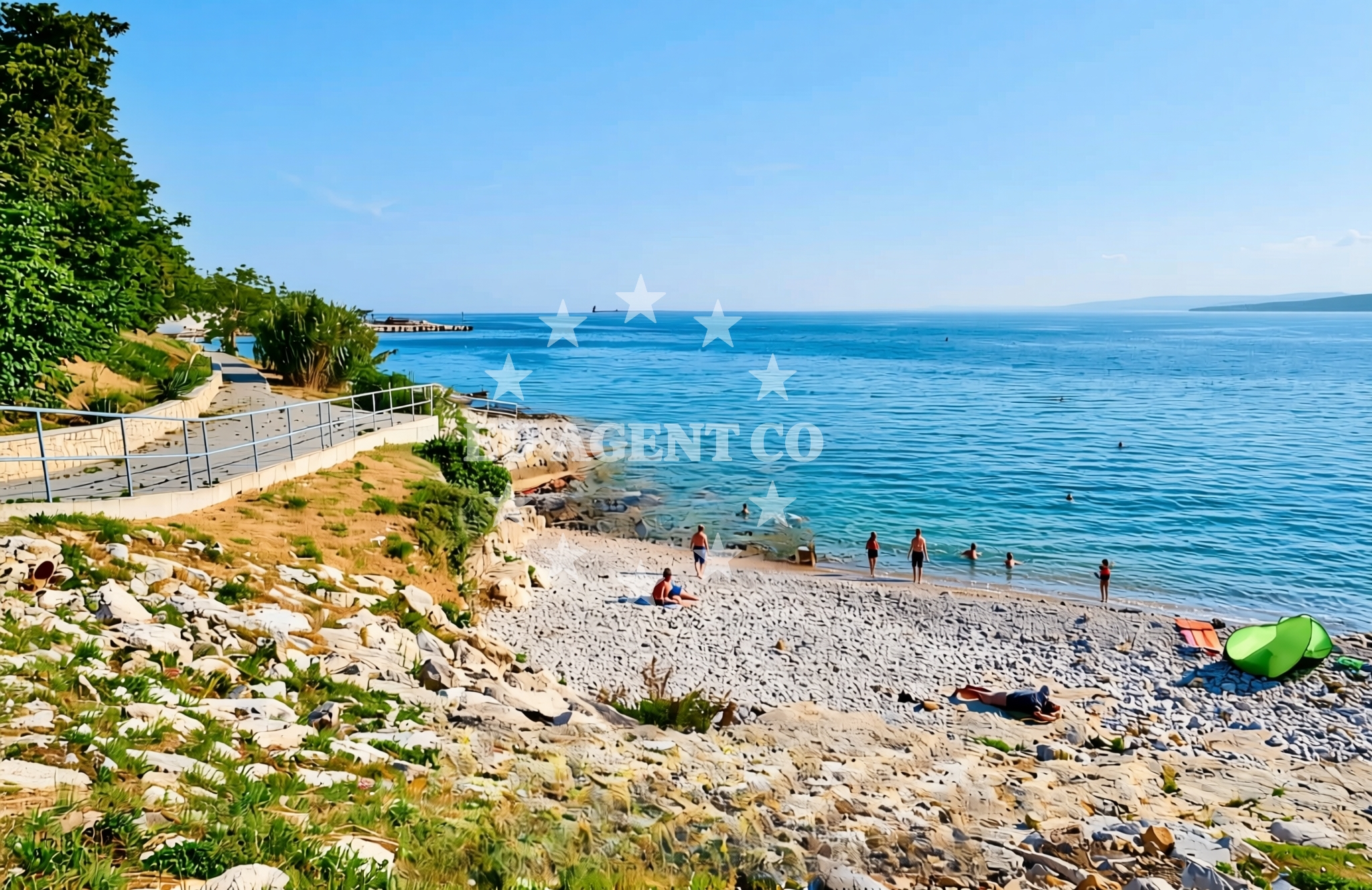 Additional view of Koromacno beach in Koromačno 29, Koromačno