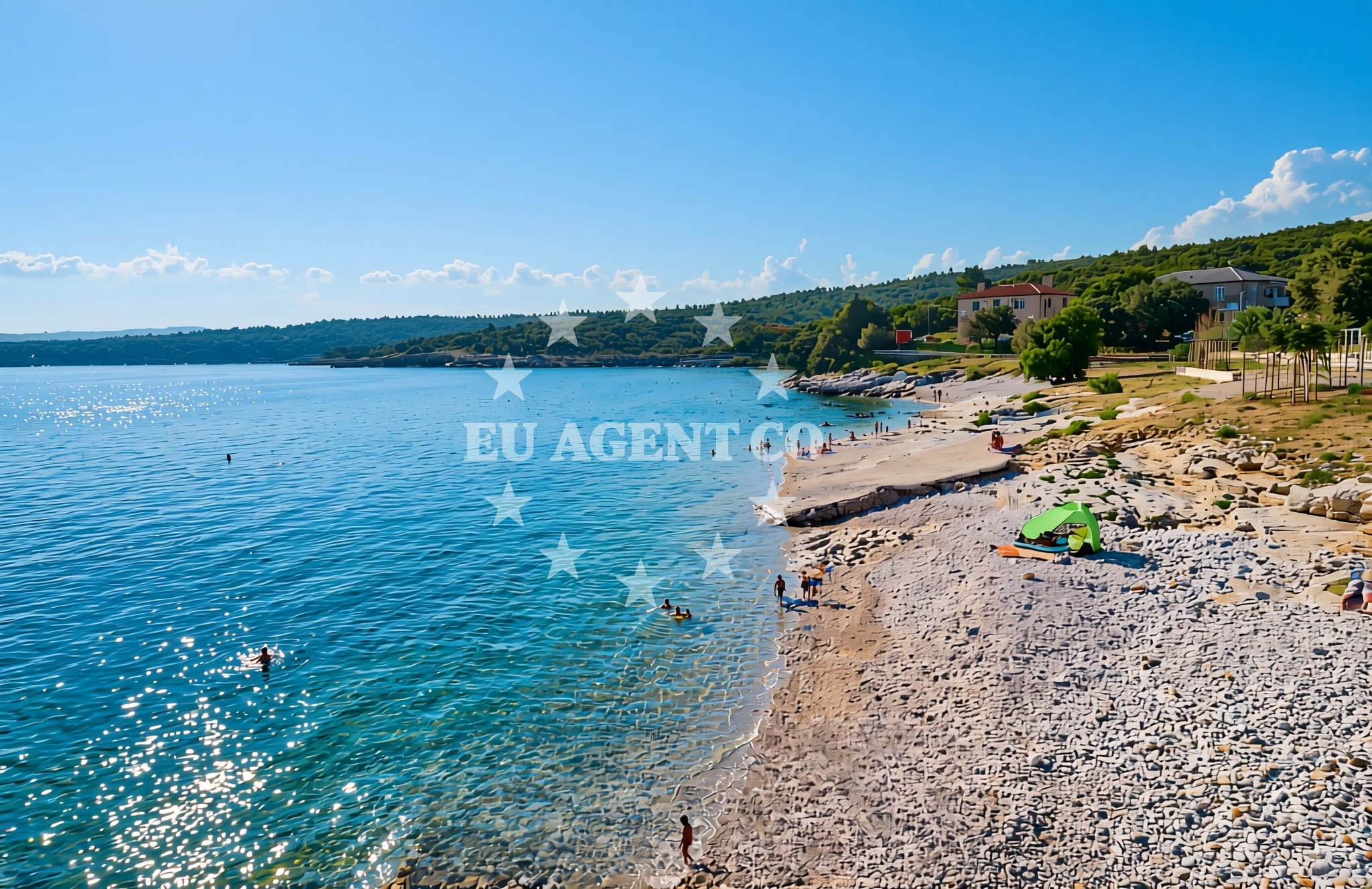 Additional view of Koromacno beach in Koromačno 29, Koromačno