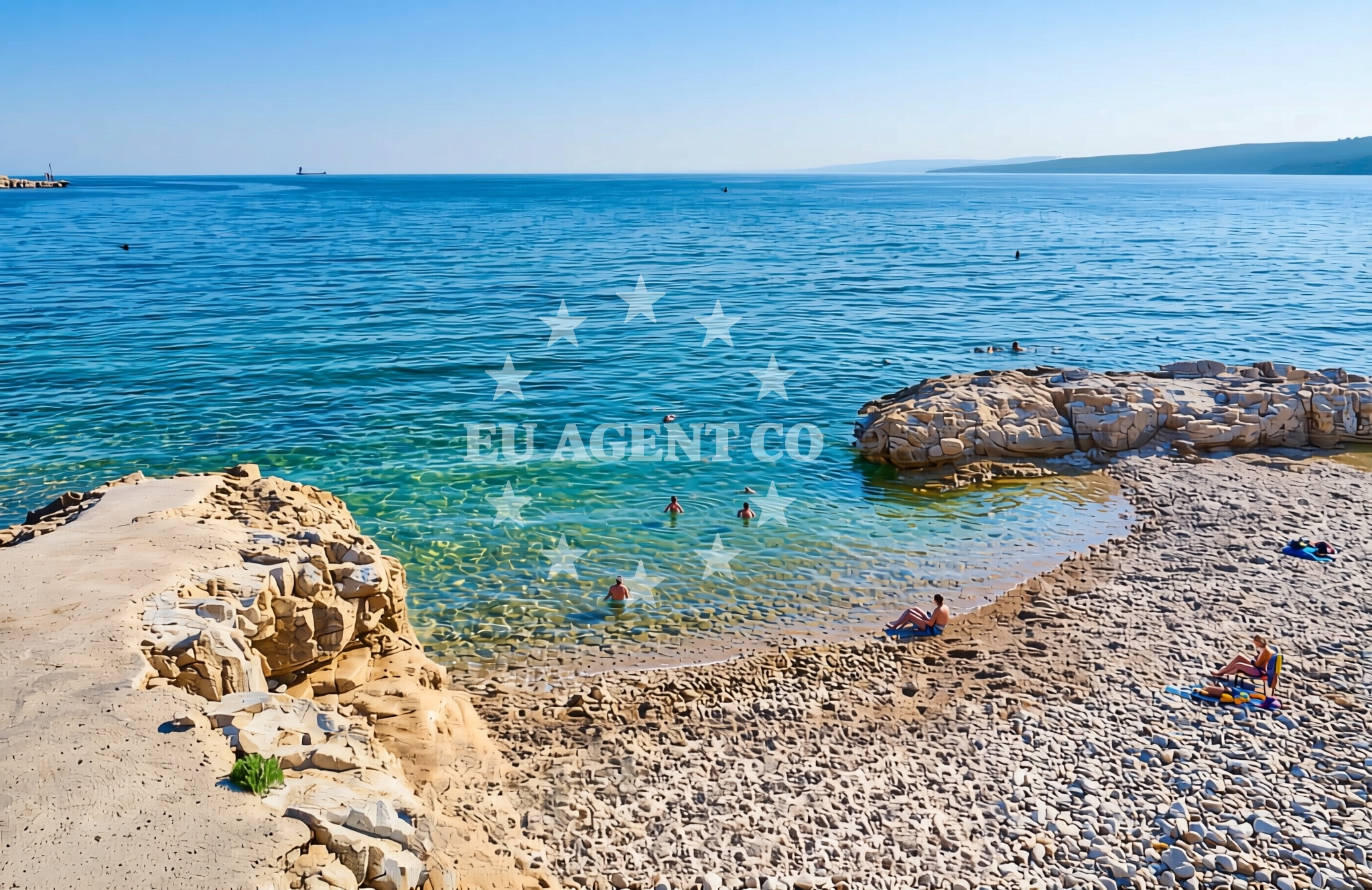 Additional view of Koromacno beach in Koromačno 29, Koromačno